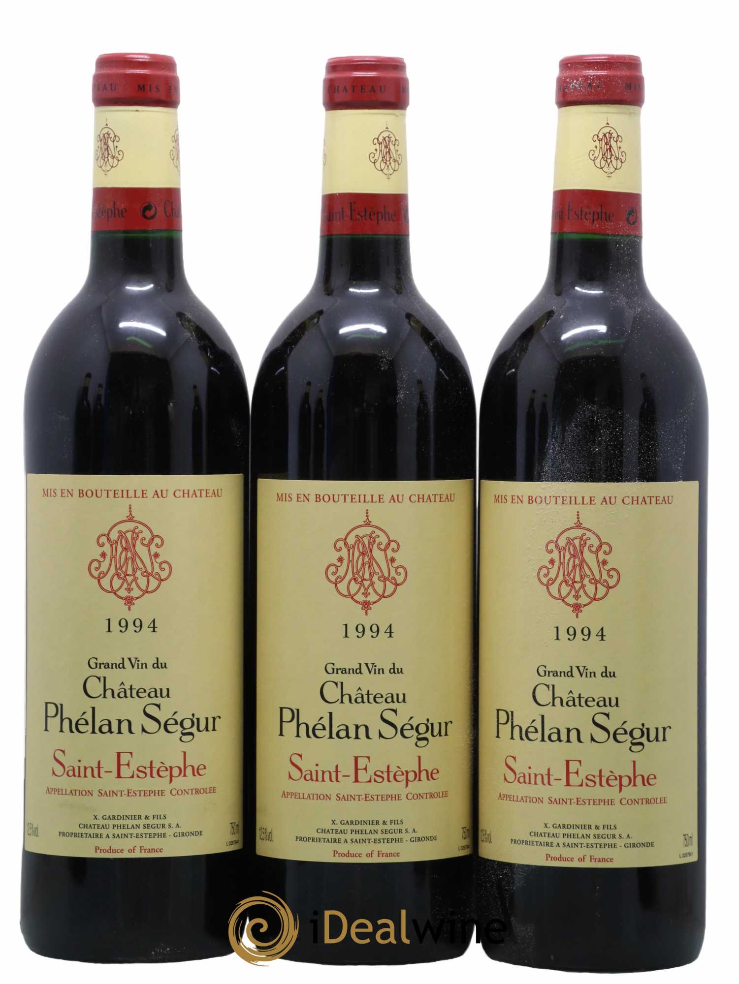 Château Phélan Ségur 1994 - Lot de 12 bouteilles - 3