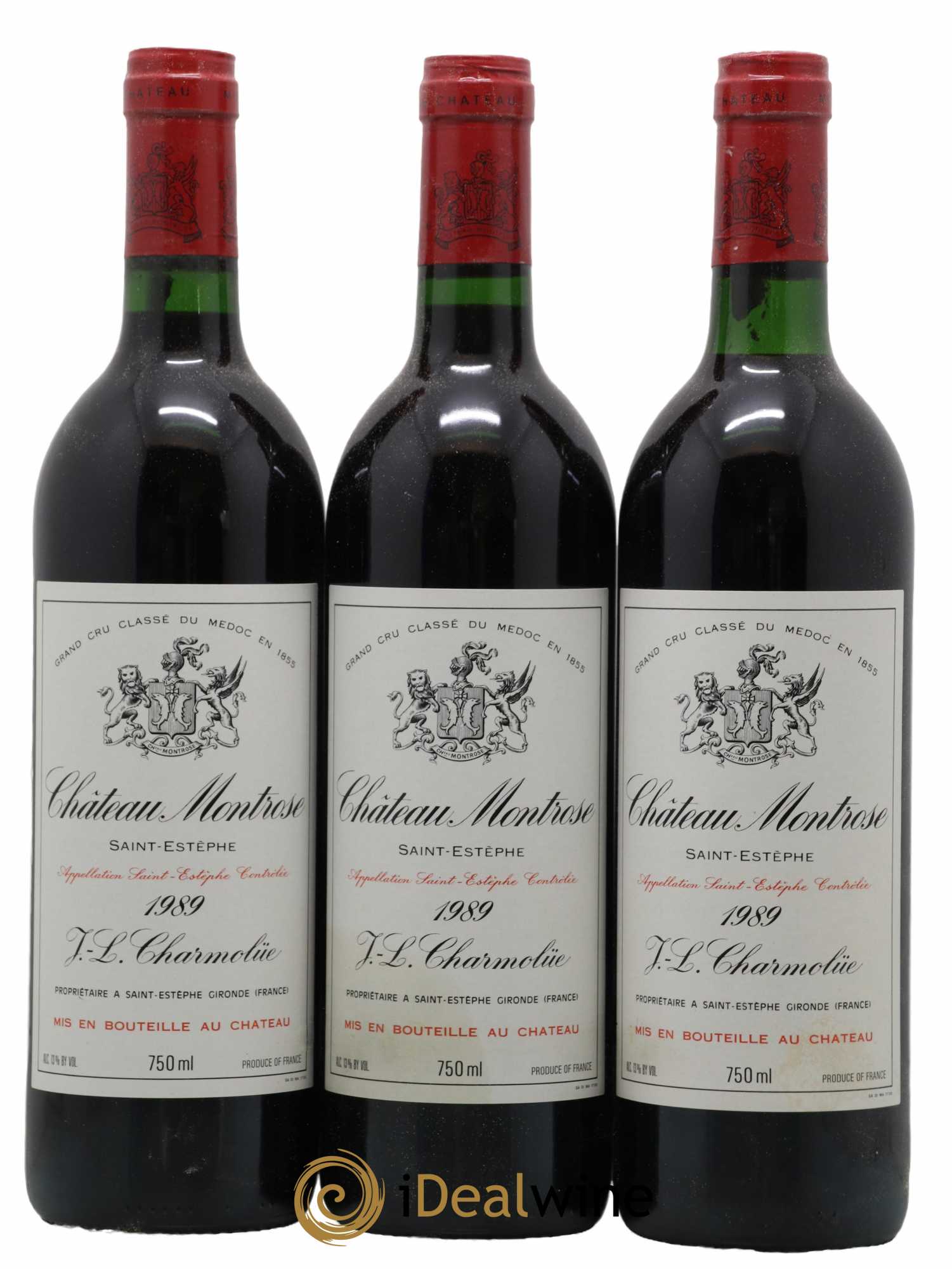 Château Montrose 2ème Grand Cru Classé 1989 - Lot de 12 bouteilles - 4