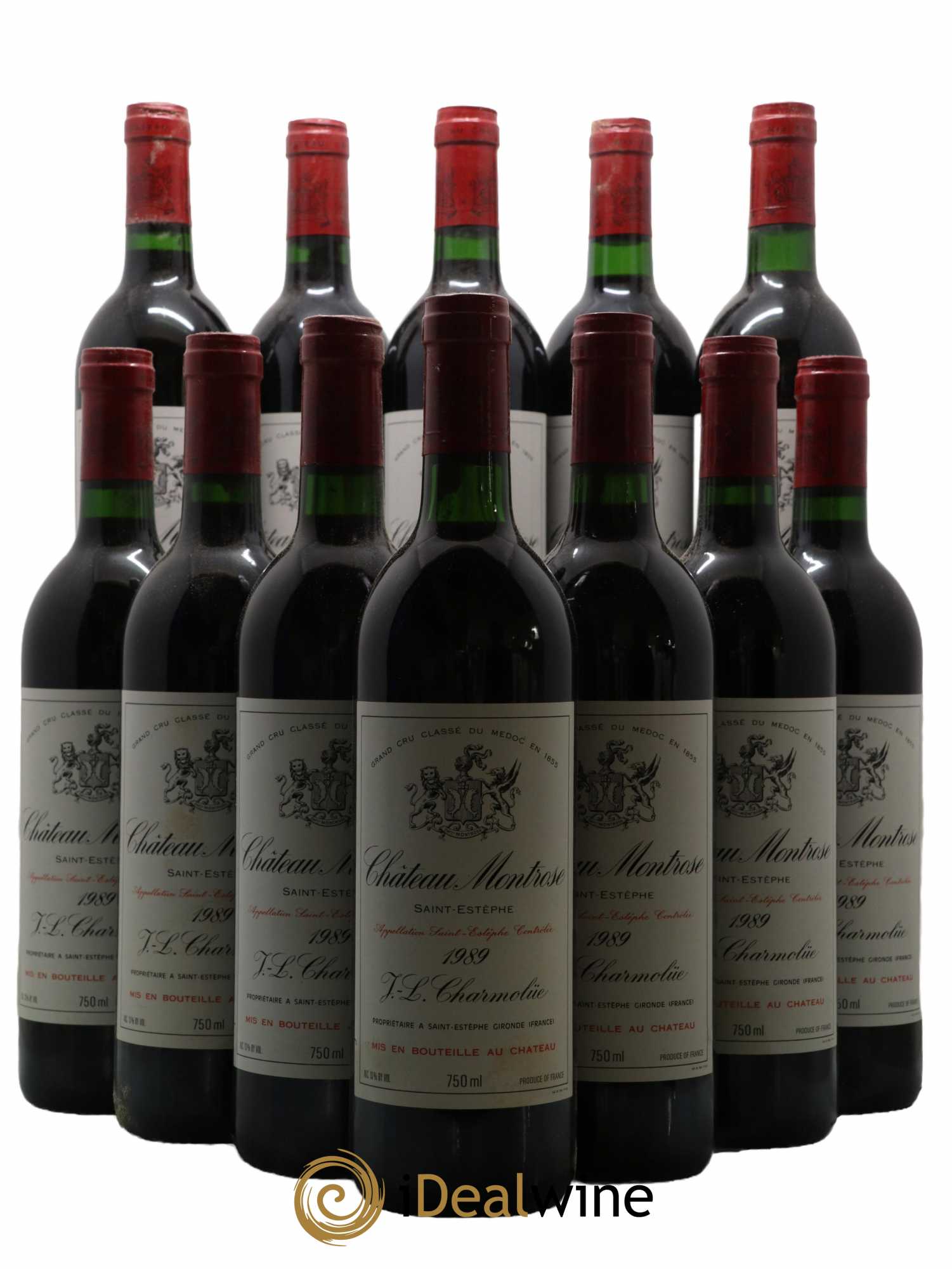 Château Montrose 2ème Grand Cru Classé 1989 - Lot de 12 bouteilles - 0