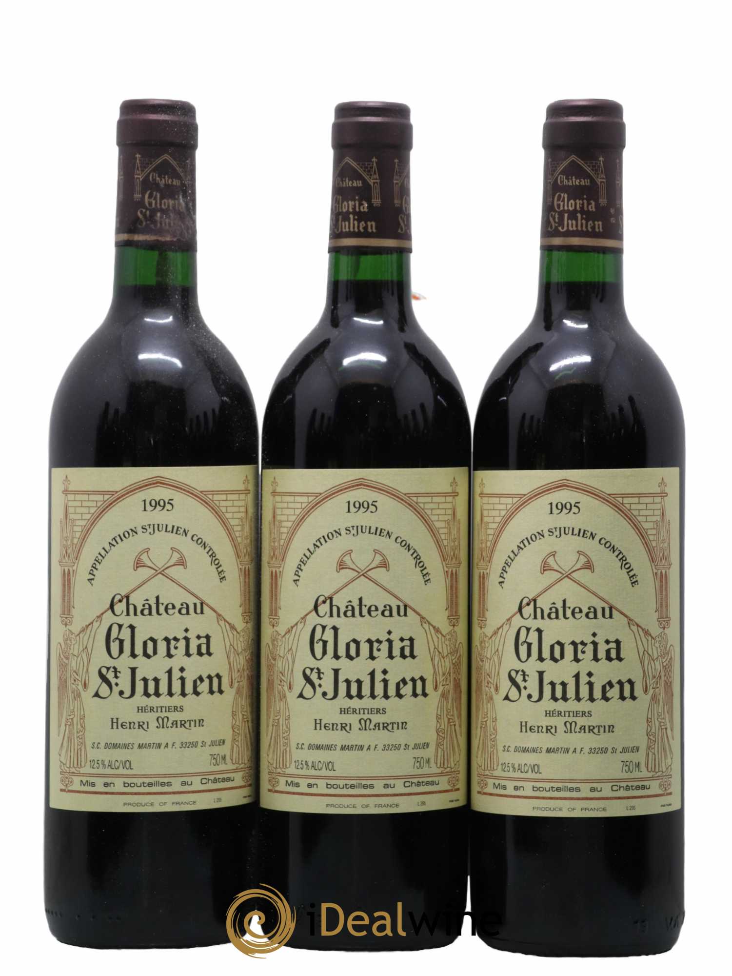 Château Gloria 1995 - Lot de 12 bouteilles - 1