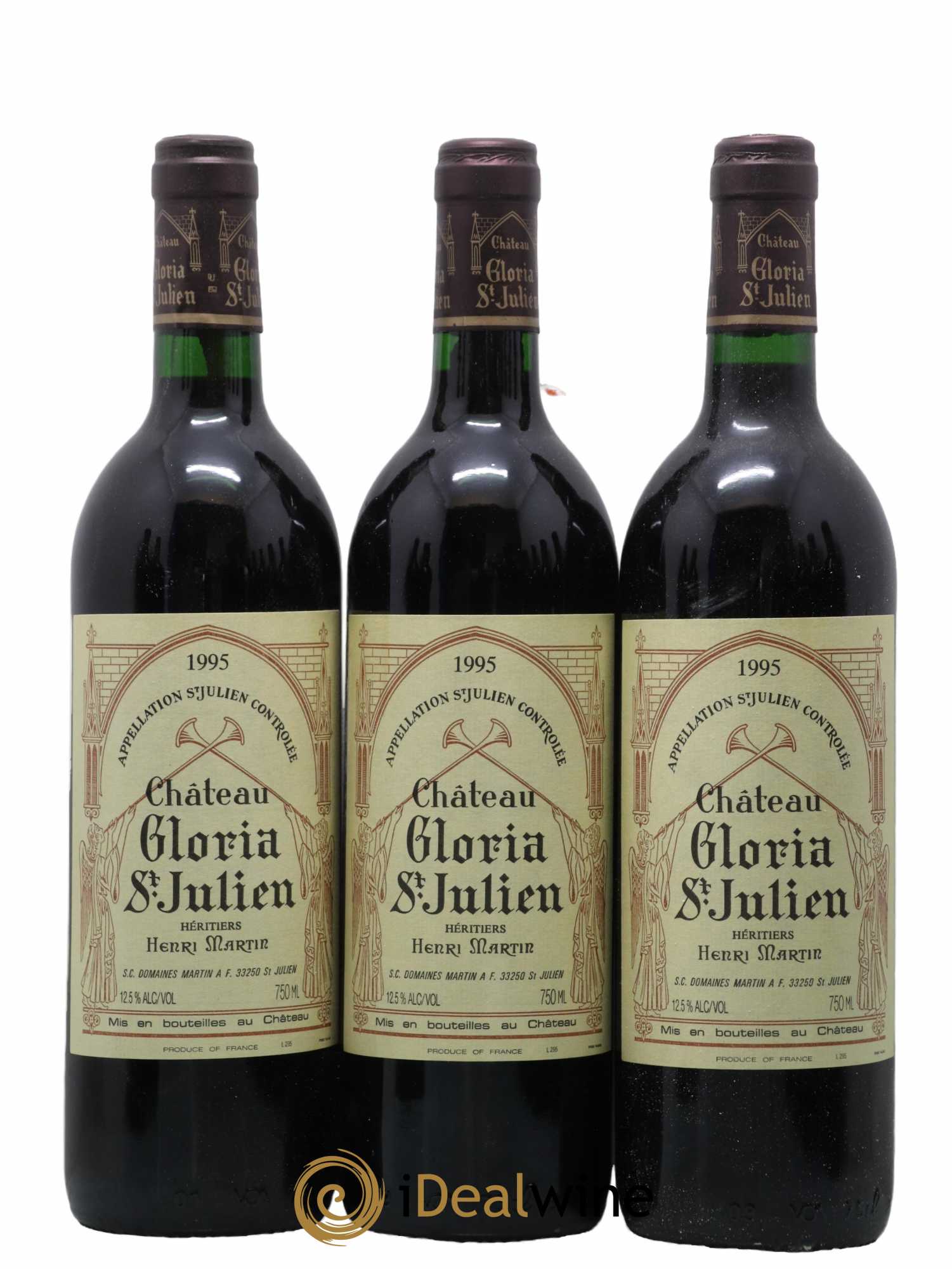 Château Gloria 1995 - Lot de 12 bouteilles - 2