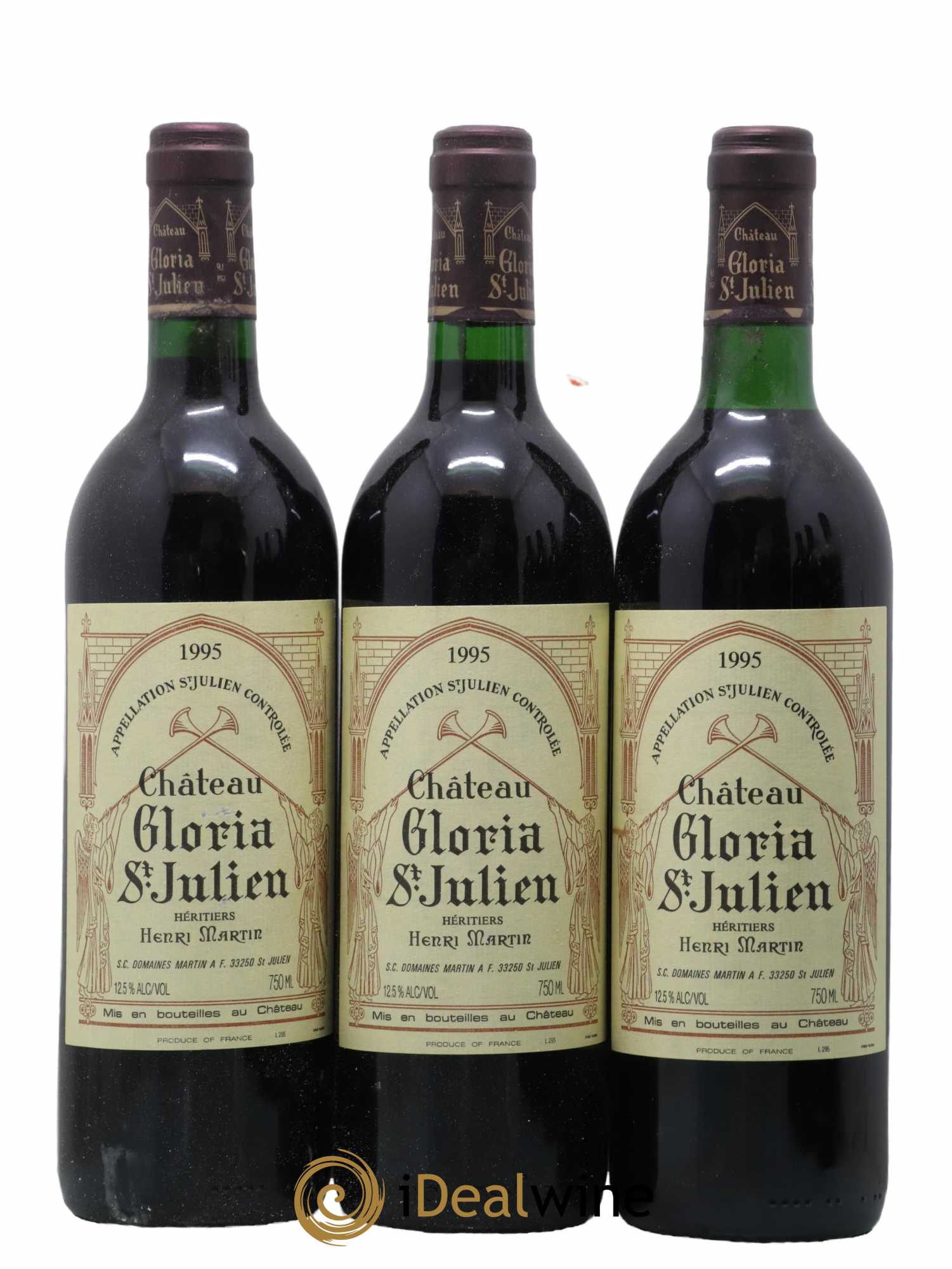 Château Gloria 1995 - Lot de 12 bouteilles - 3