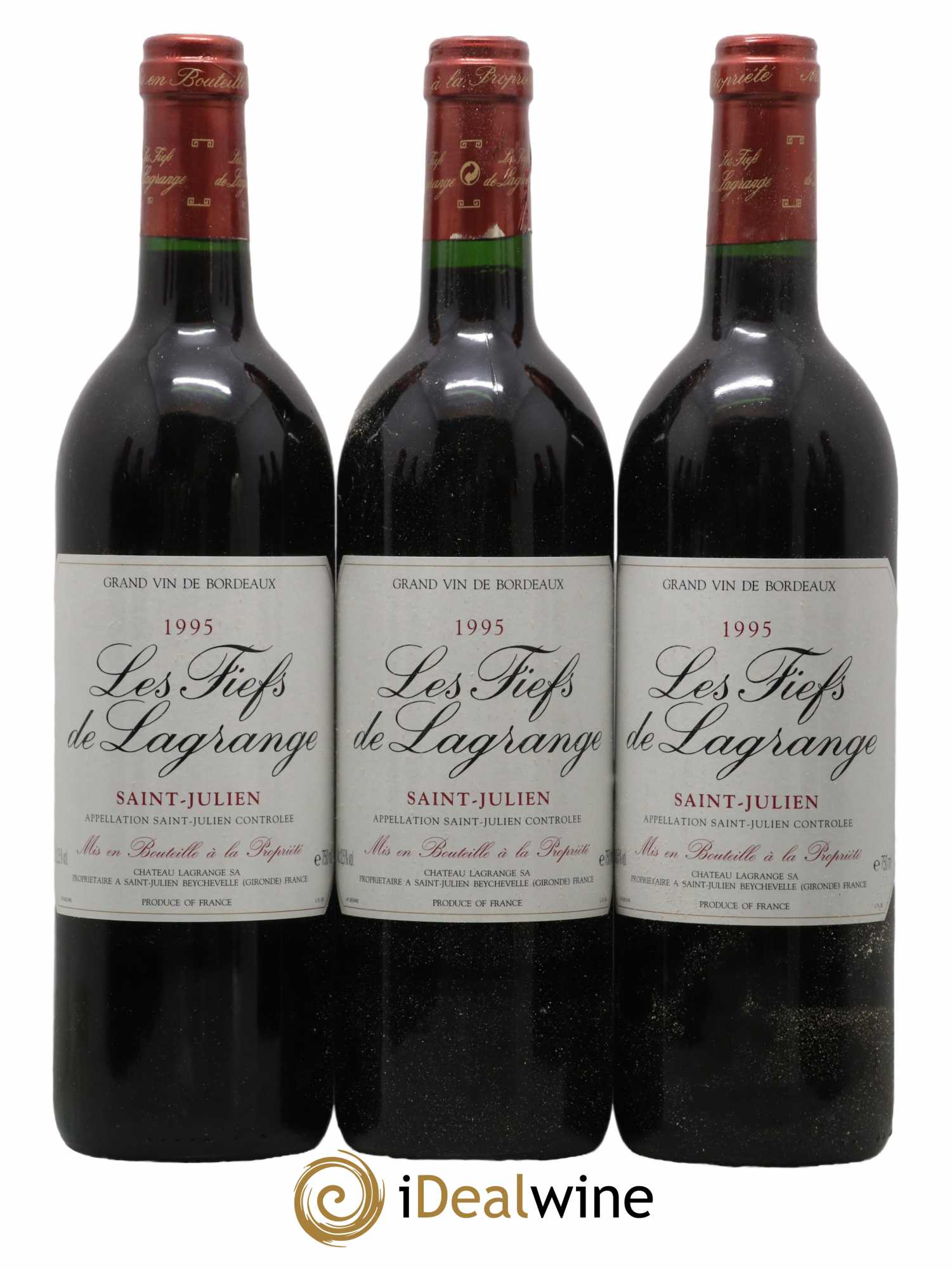 Les Fiefs de Lagrange Second Vin 1995 - Lot de 12 bouteilles - 2