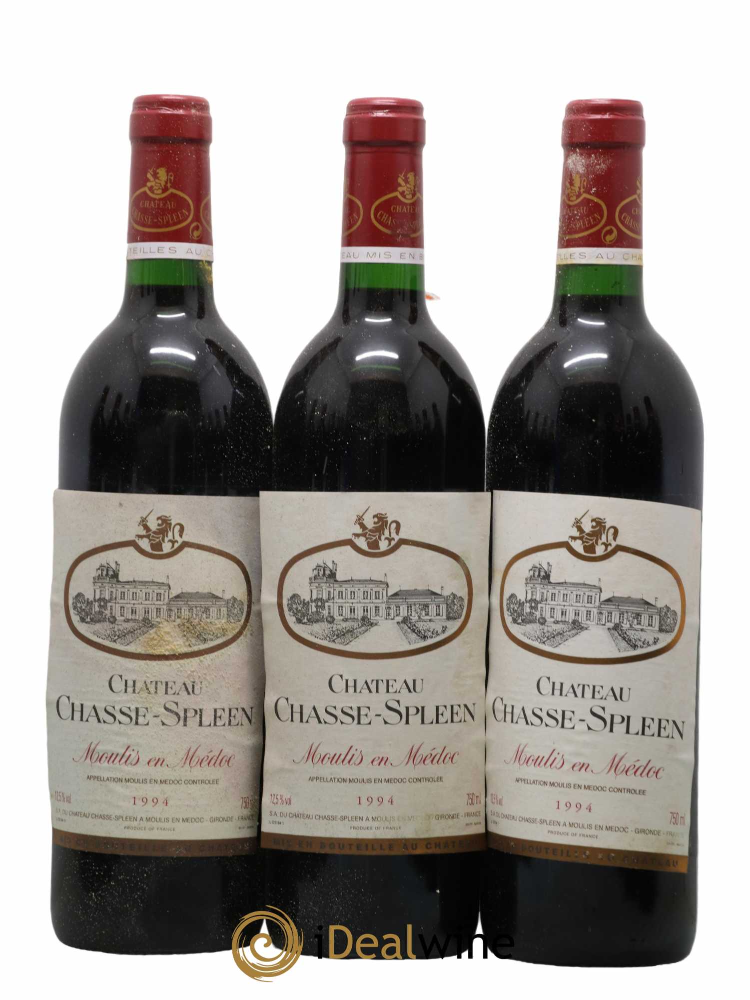 Château Chasse Spleen 1994 - Lot de 12 bouteilles - 1