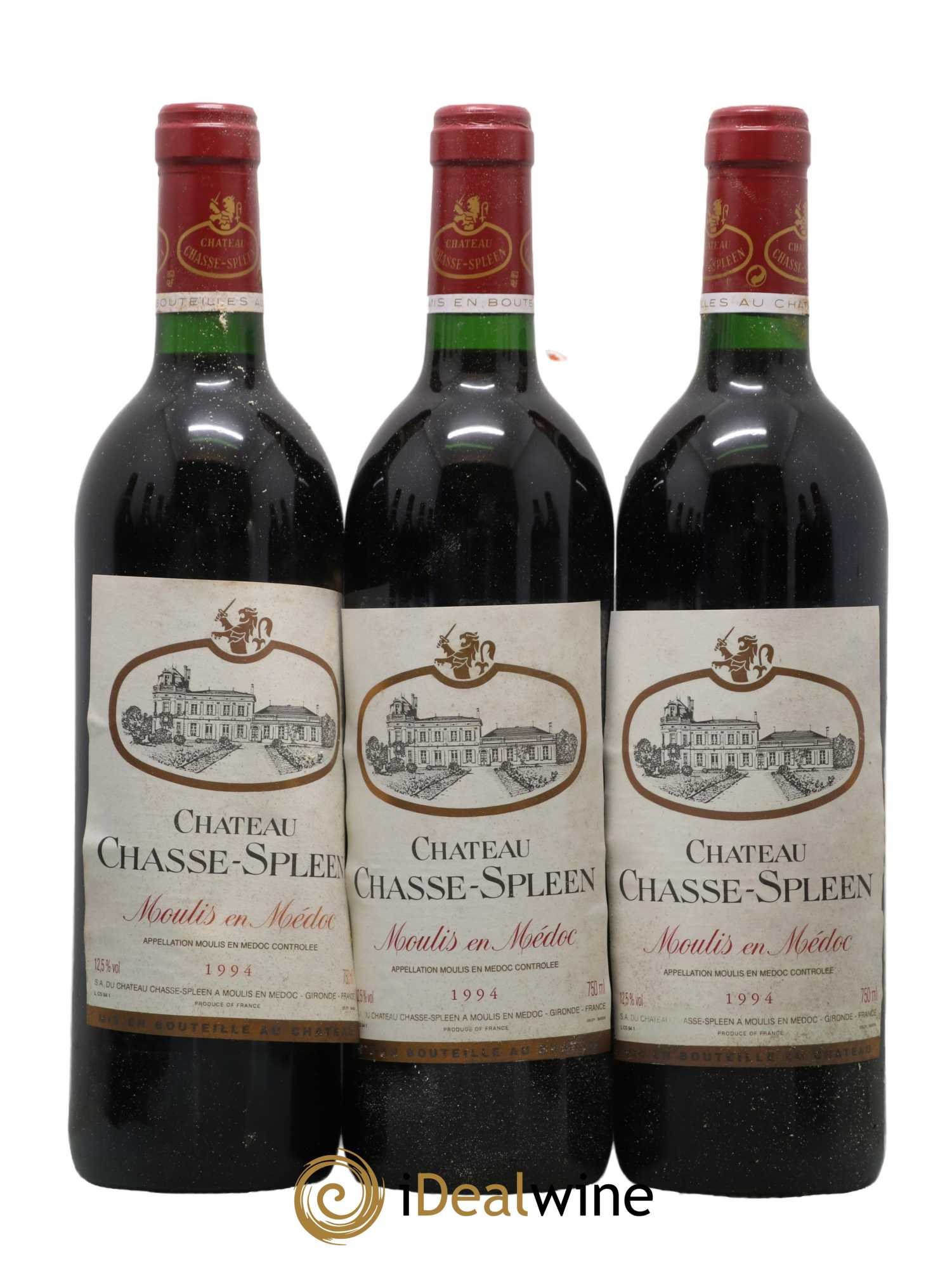 Château Chasse Spleen 1994 - Lot de 12 bouteilles - 2