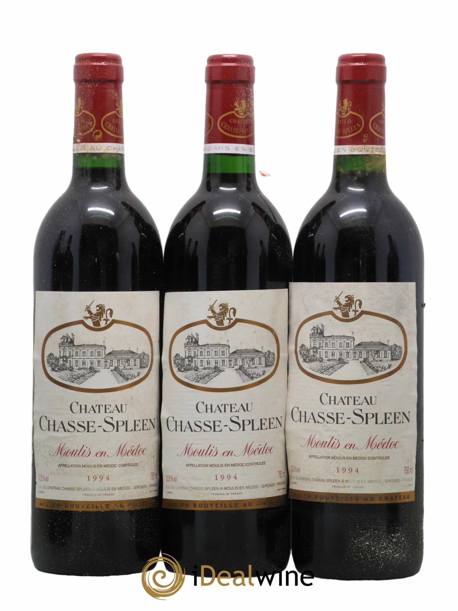 Château Chasse Spleen 1994 - Lot de 12 bouteilles - 3