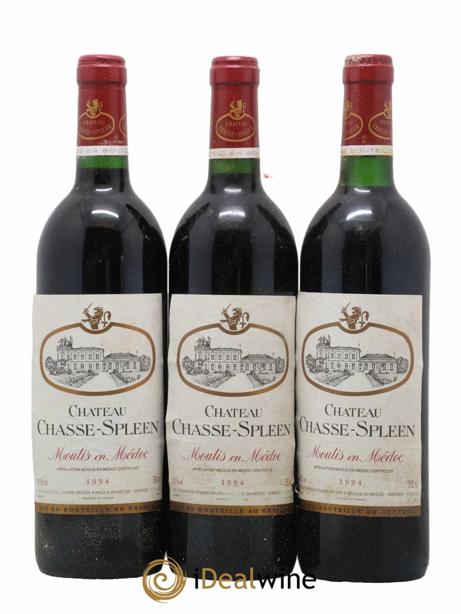 Château Chasse Spleen 1994 - Lot de 12 bouteilles - 4