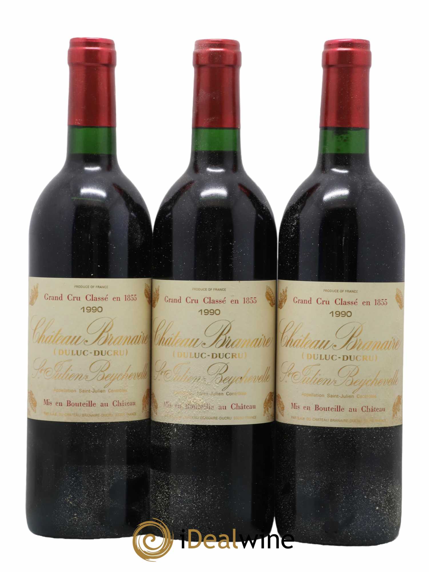 Château Branaire Ducru 4ème Grand Cru Classé 1990 - Lot de 12 bouteilles - 4
