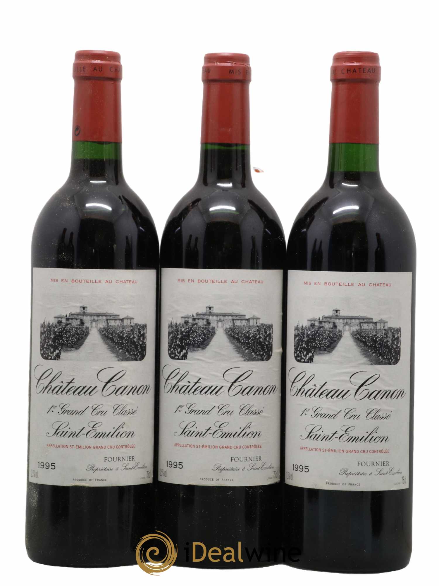 Château Canon 1er Grand Cru Classé B 1995 - Lot de 12 bouteilles - 3