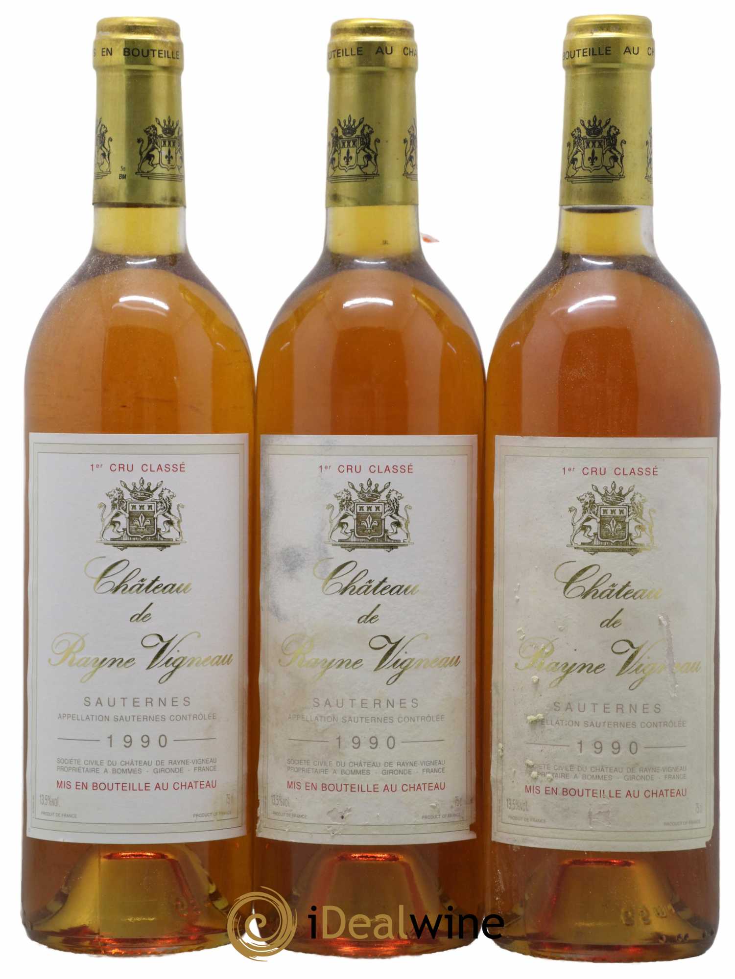Château de Rayne Vigneau 1er Grand Cru Classé 1990 - Lot of 12 bottles - 4