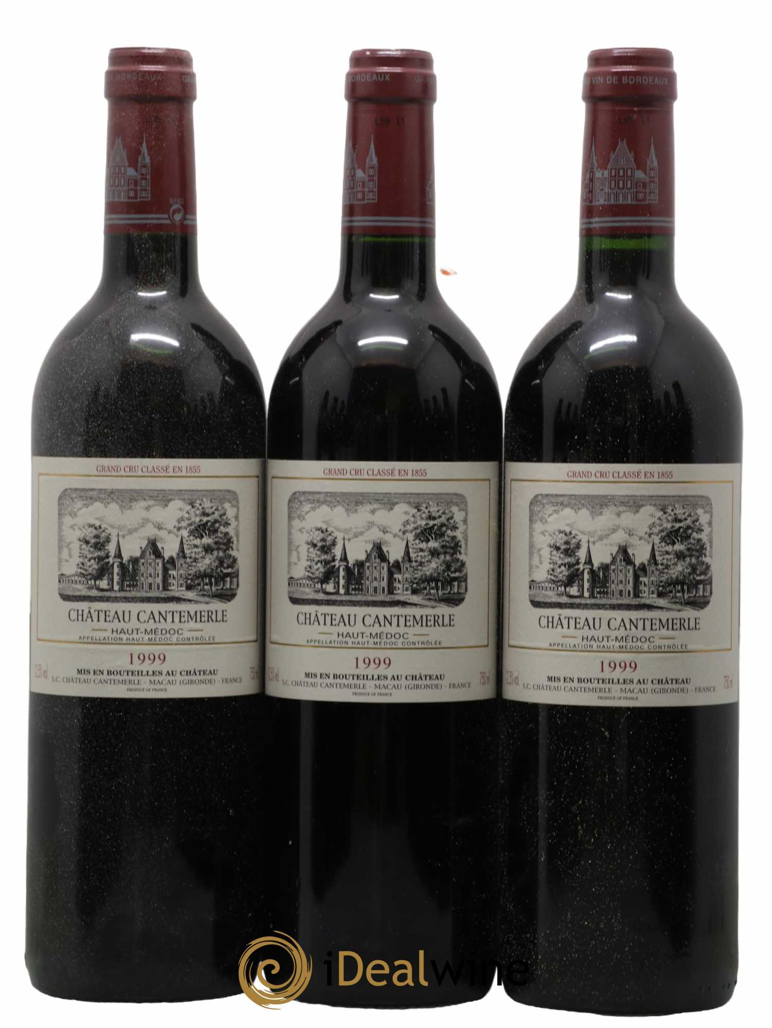 Château Cantemerle 5ème Grand Cru Classé 1999 - Lot de 12 bouteilles - 1