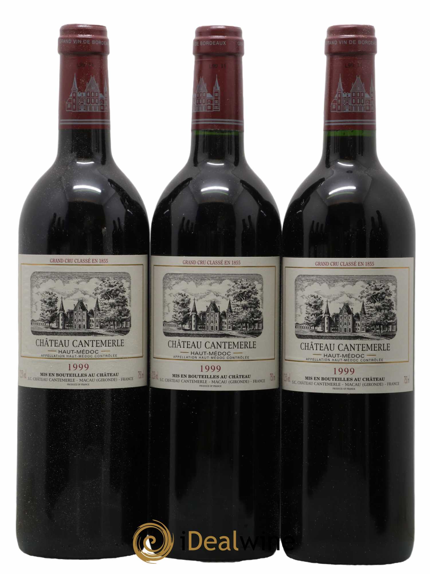 Château Cantemerle 5ème Grand Cru Classé 1999 - Lot de 12 bouteilles - 2