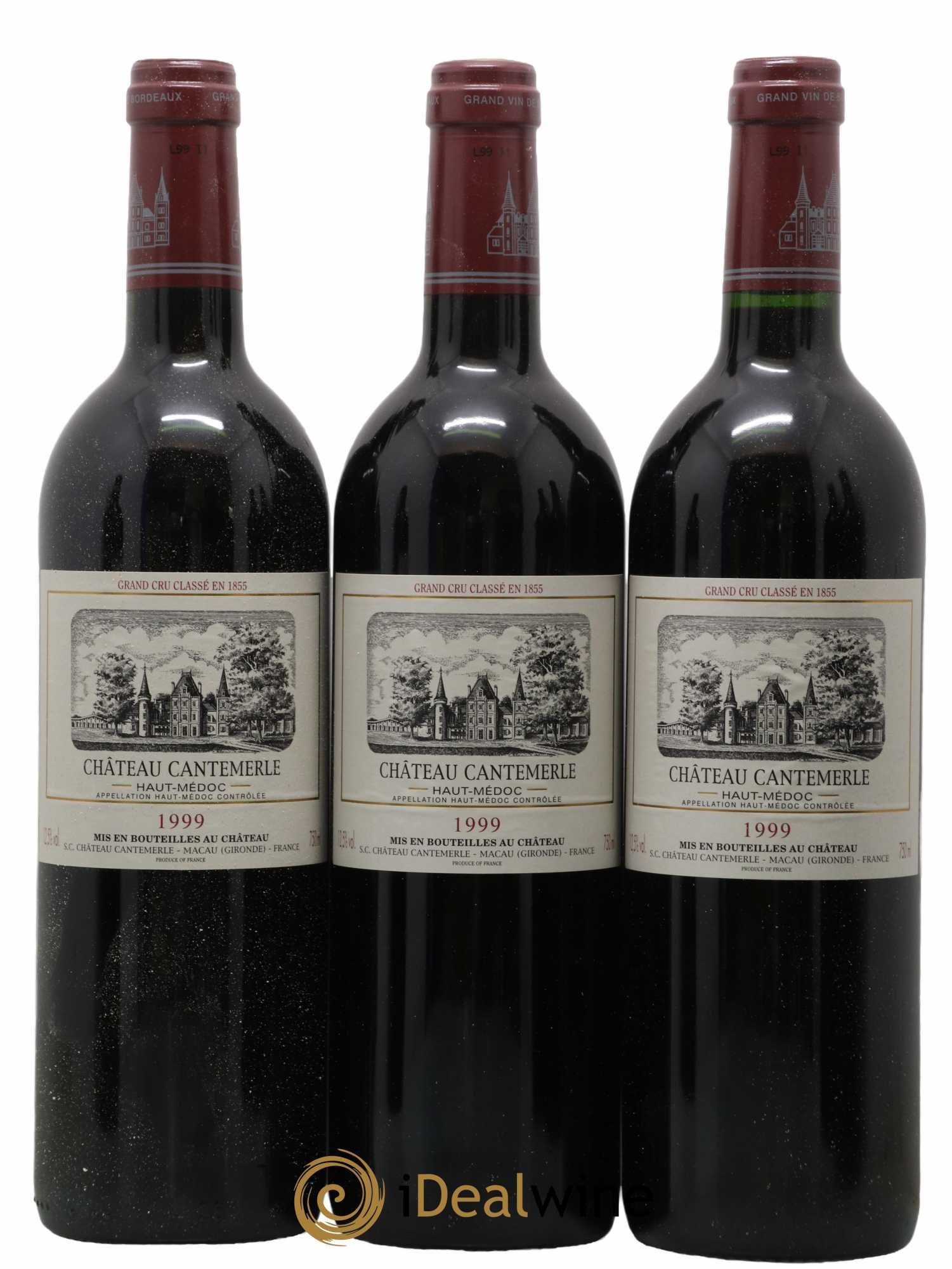 Château Cantemerle 5ème Grand Cru Classé 1999 - Lot de 12 bouteilles - 3