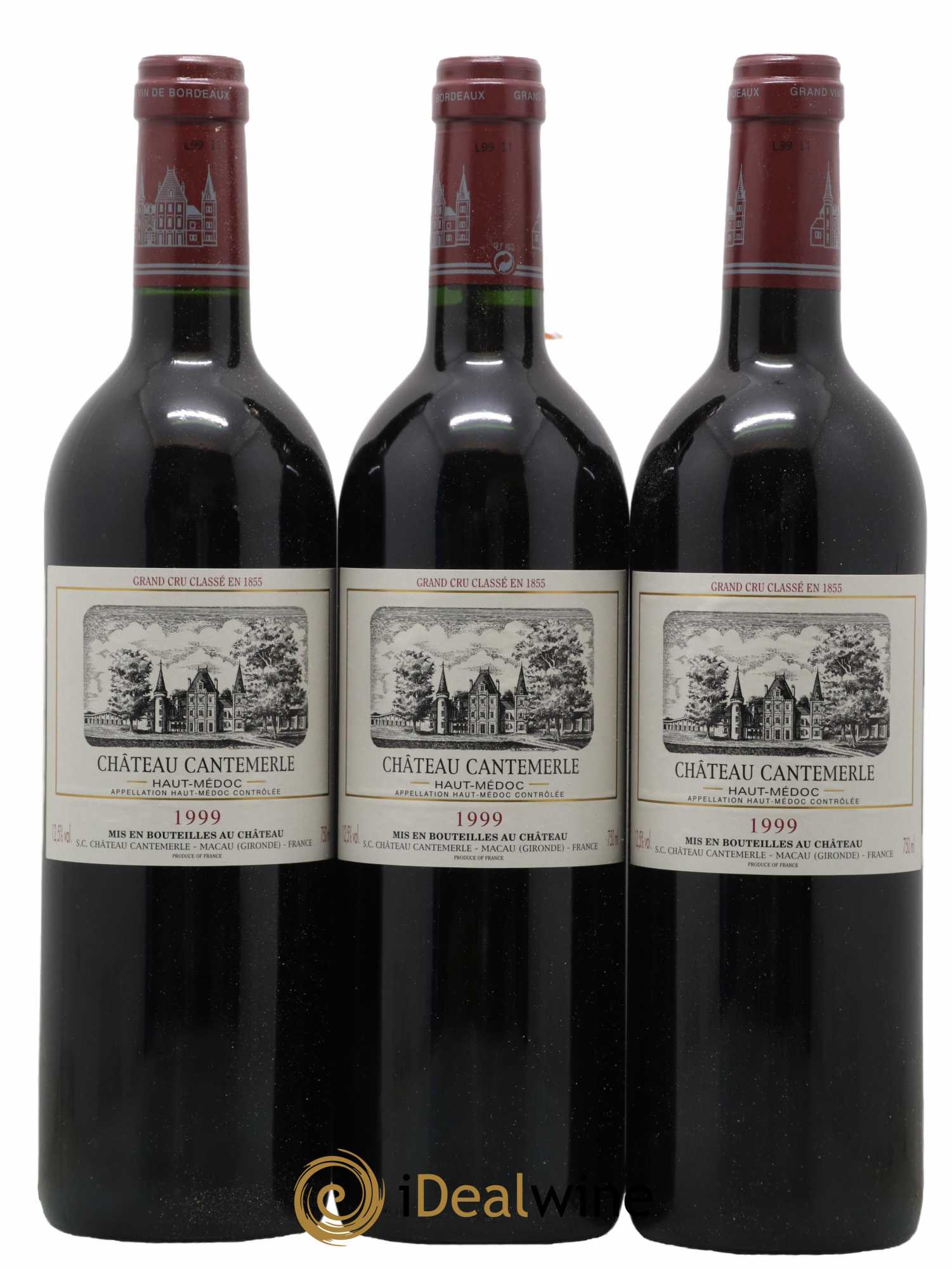 Château Cantemerle 5ème Grand Cru Classé 1999 - Lot de 12 bouteilles - 4