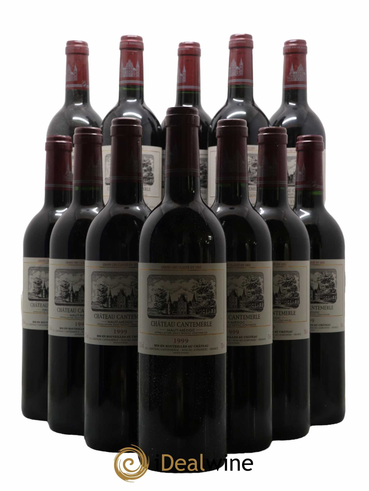 Château Cantemerle 5ème Grand Cru Classé 1999 - Lot de 12 bouteilles - 0