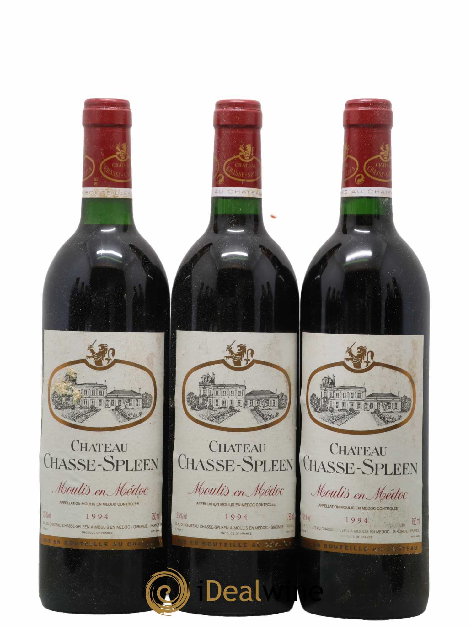 Château Chasse Spleen 1994 - Lot de 12 bouteilles - 2