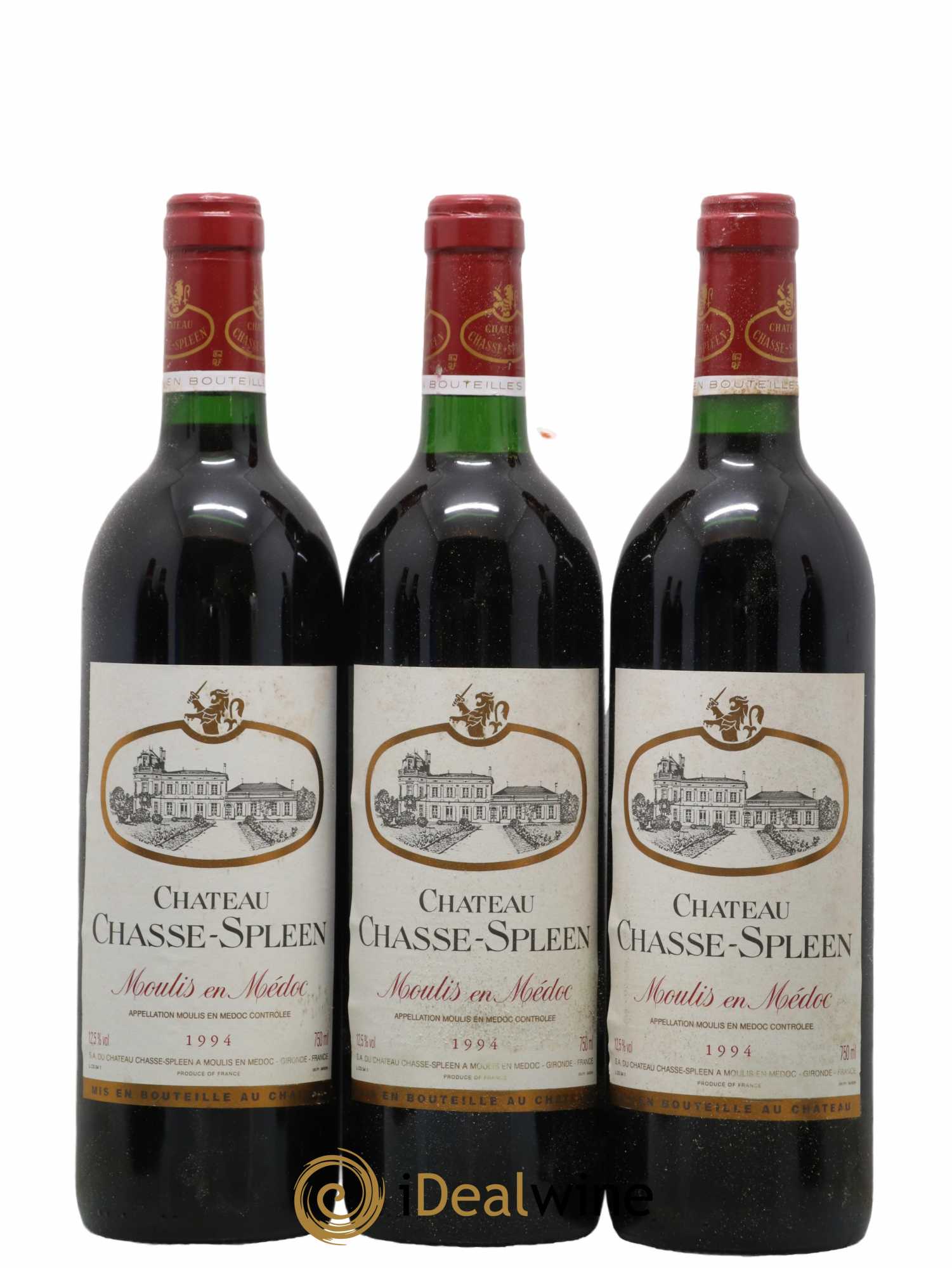 Château Chasse Spleen 1994 - Lot de 12 bouteilles - 3