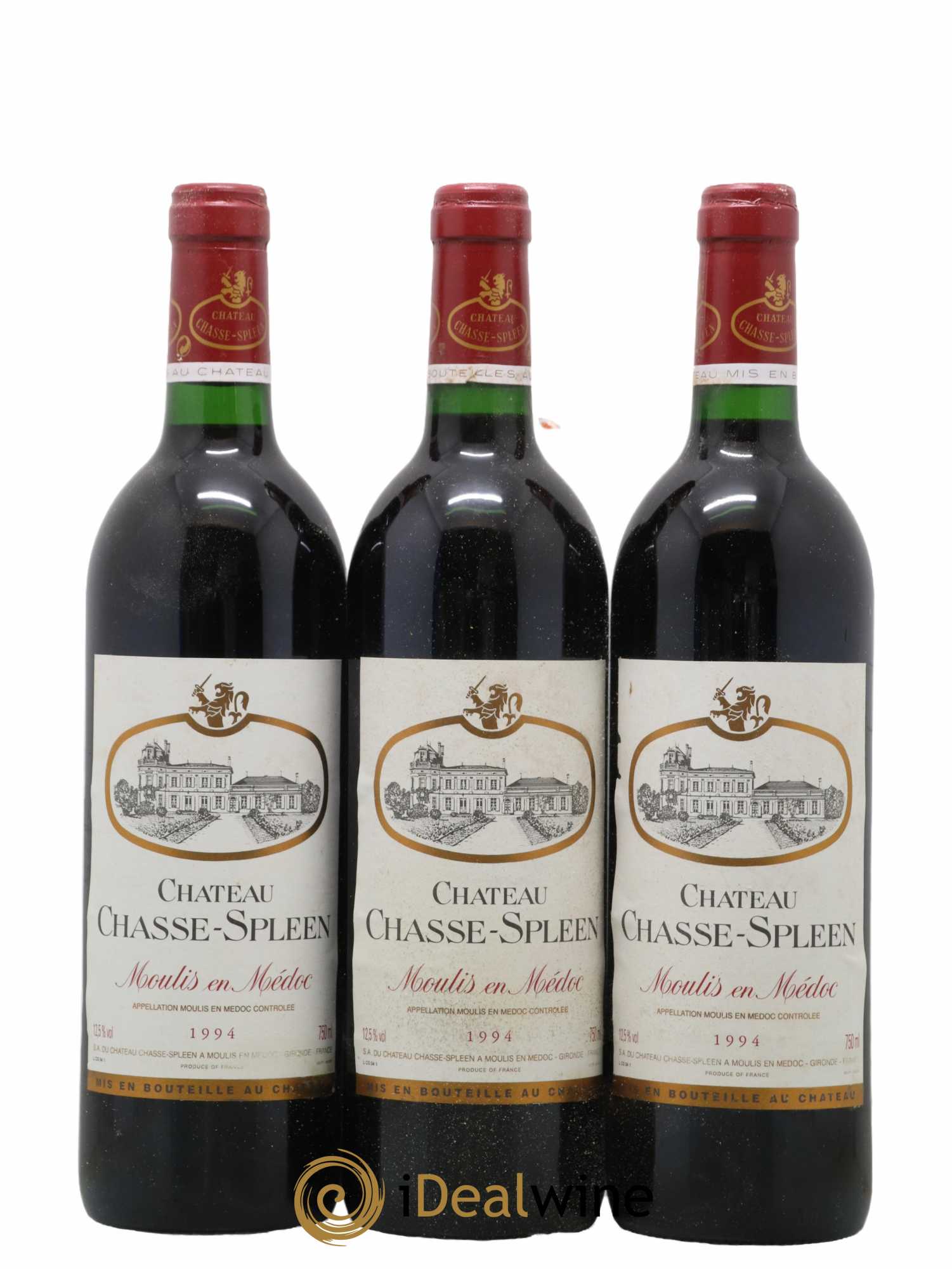 Château Chasse Spleen 1994 - Lot de 12 bouteilles - 4