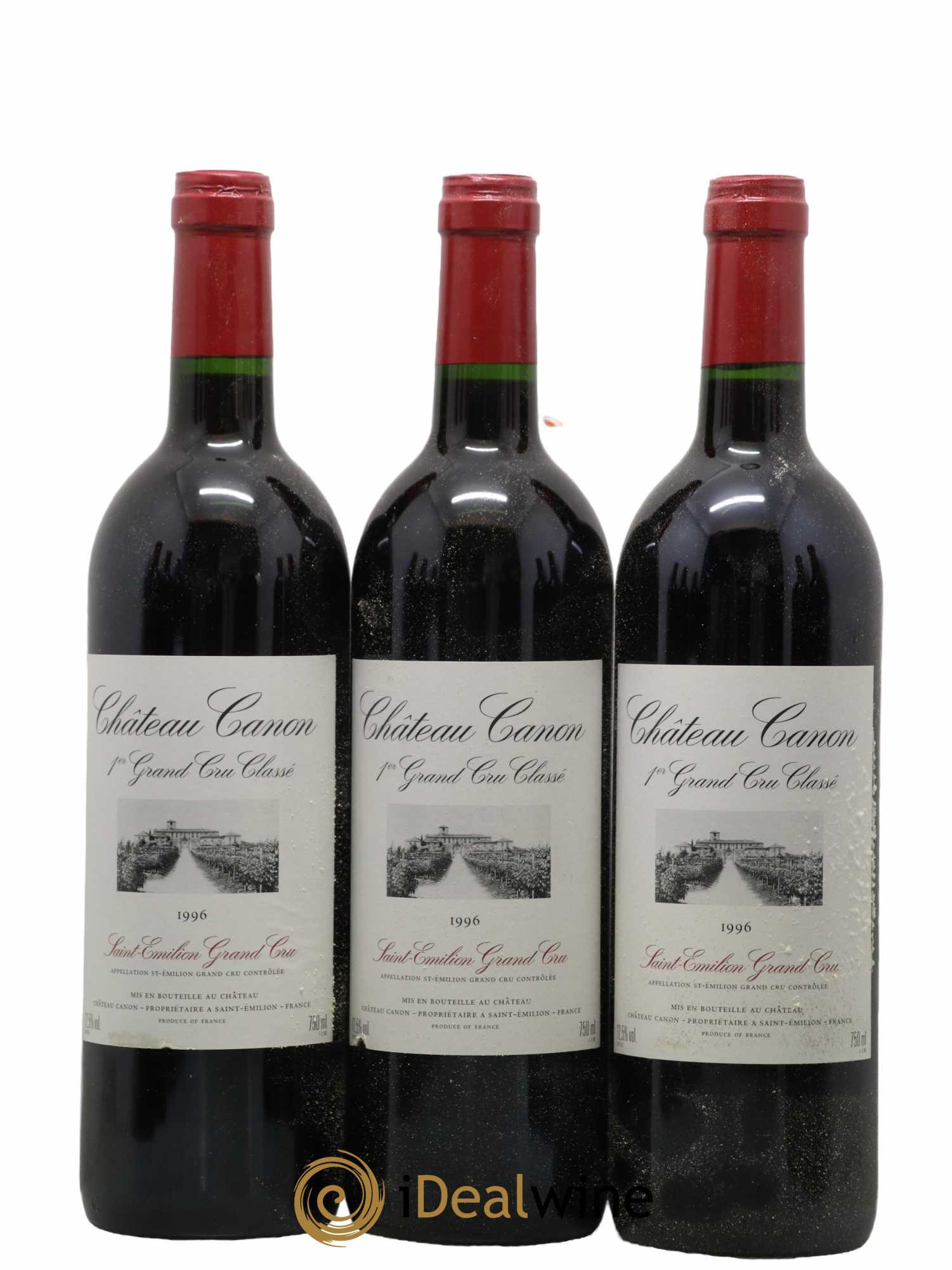 Château Canon 1er Grand Cru Classé B 1996 - Lot de 12 bouteilles - 2