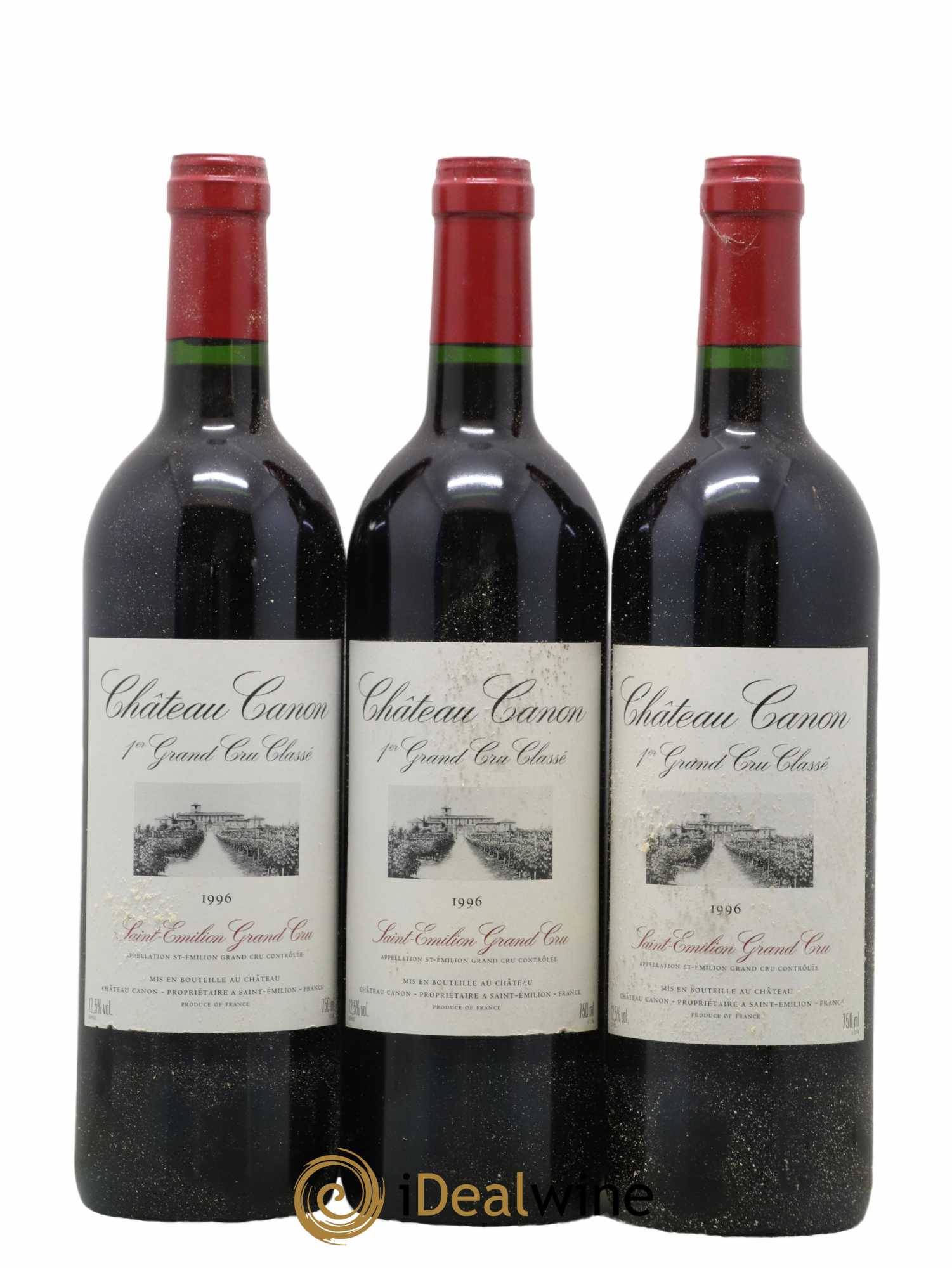 Château Canon 1er Grand Cru Classé B 1996 - Lot de 12 bouteilles - 4