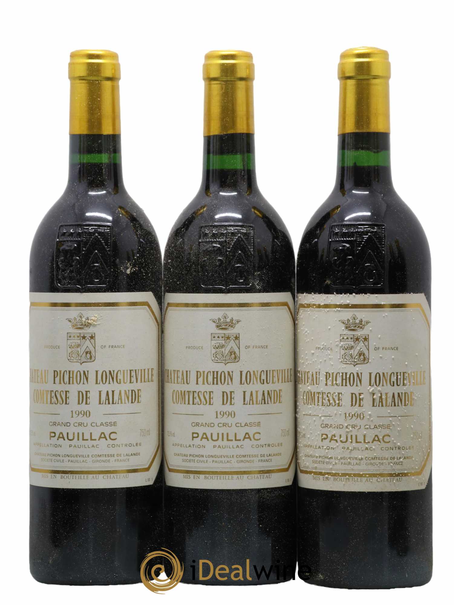 Château Pichon Longueville Comtesse de Lalande 2ème Grand Cru Classé 1990 - Lot de 12 bouteilles - 3