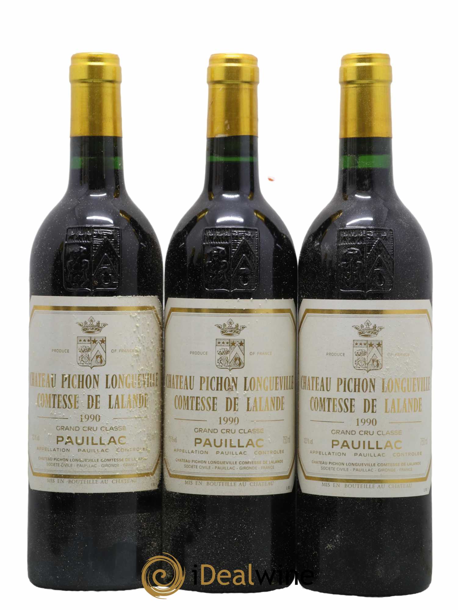 Château Pichon Longueville Comtesse de Lalande 2ème Grand Cru Classé 1990 - Lot de 12 bouteilles - 5