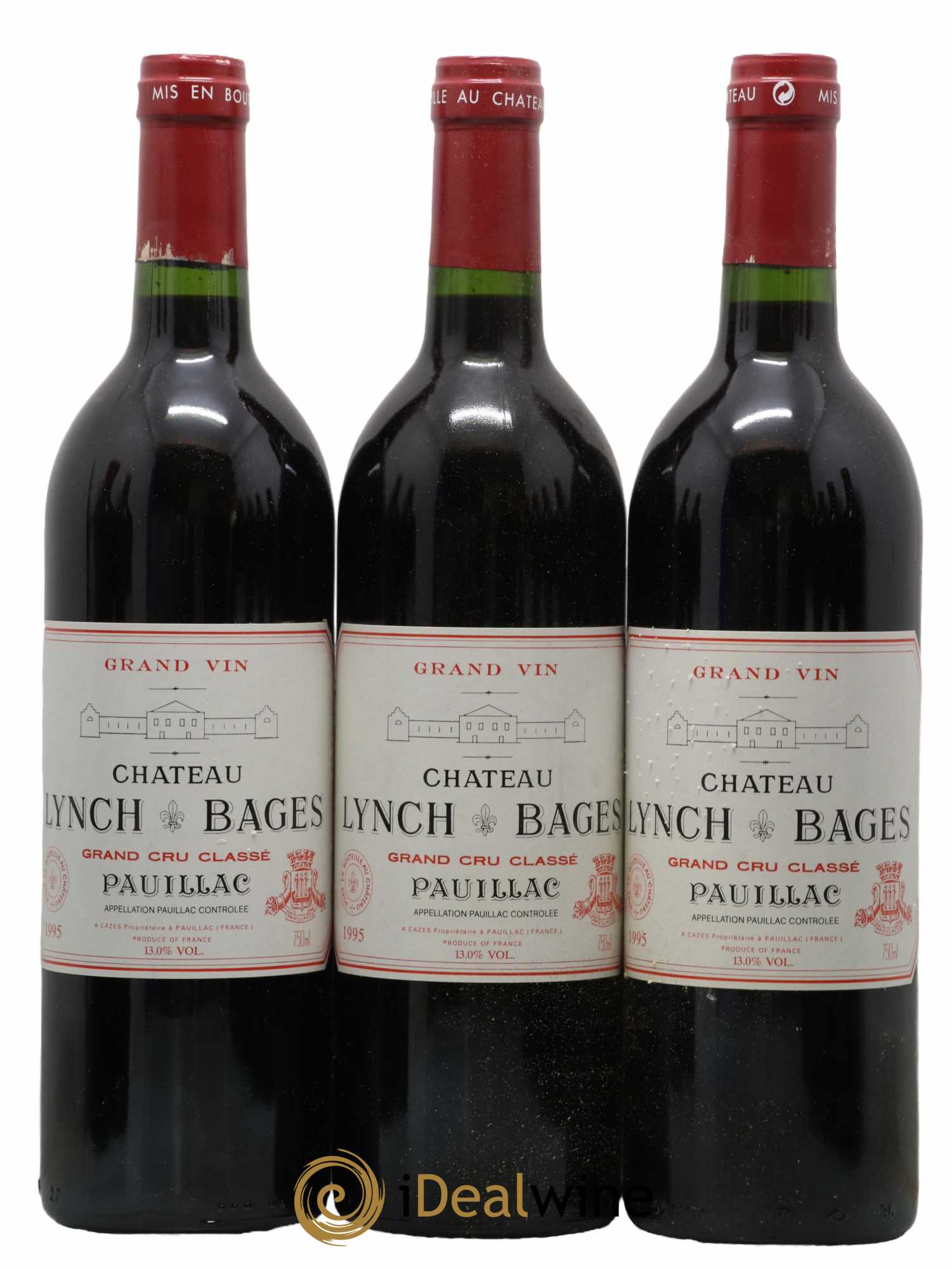 Château Lynch Bages 5ème Grand Cru Classé 1995 - Lot de 12 bouteilles - 2