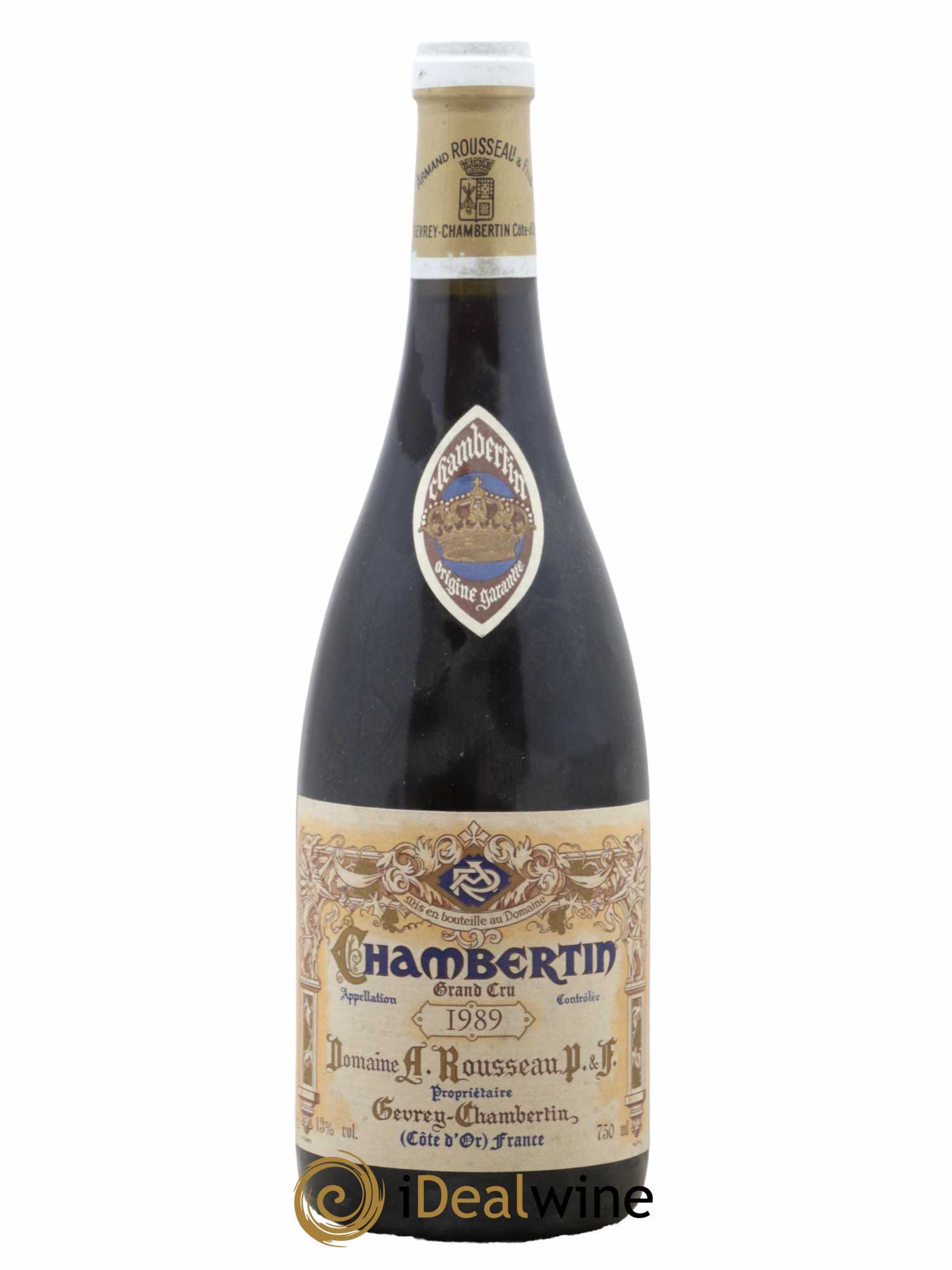 Chambertin Grand Cru Armand Rousseau (Domaine) 1989 - Lot de 1 bouteille - 0