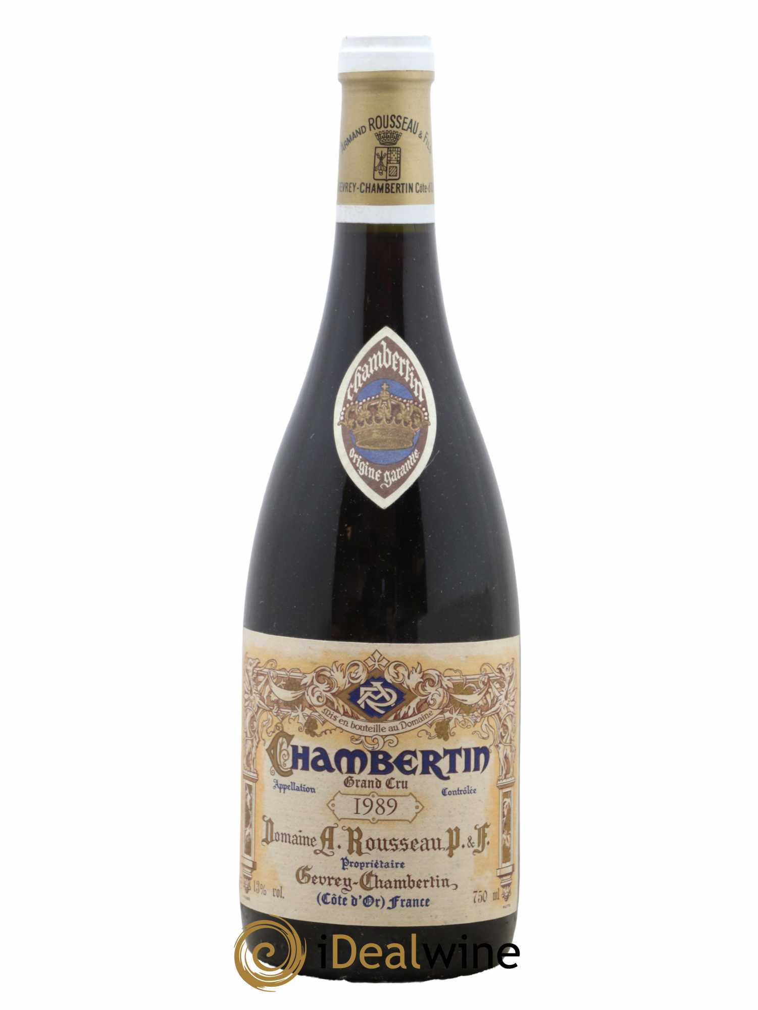 Chambertin Grand Cru Armand Rousseau (Domaine) 1989 - Lot de 1 bouteille - 0
