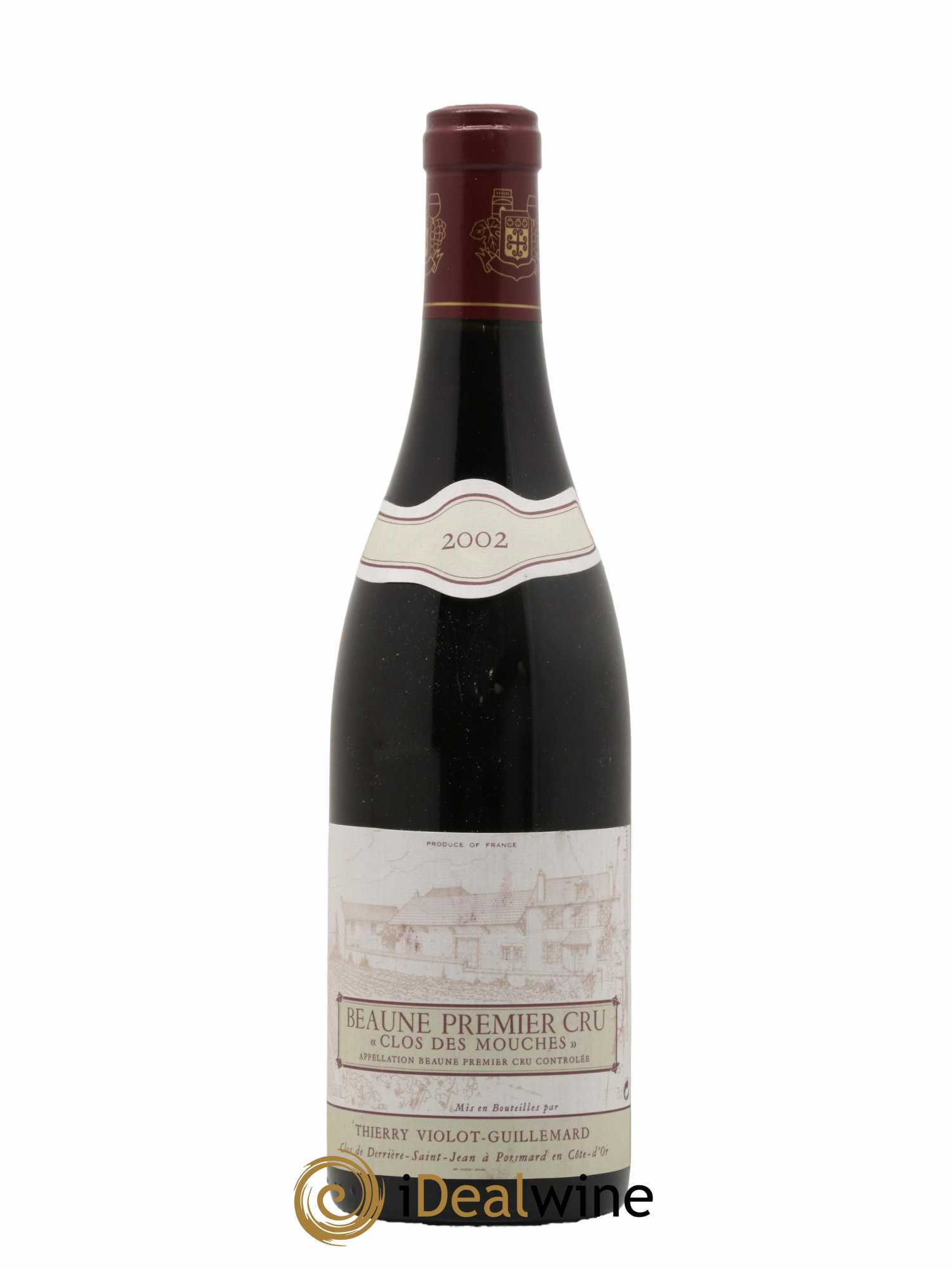 Beaune 1er Cru Clos Des Mouches Thierry Violot Guillemard 2002 - Lot de 1 bouteille - 0