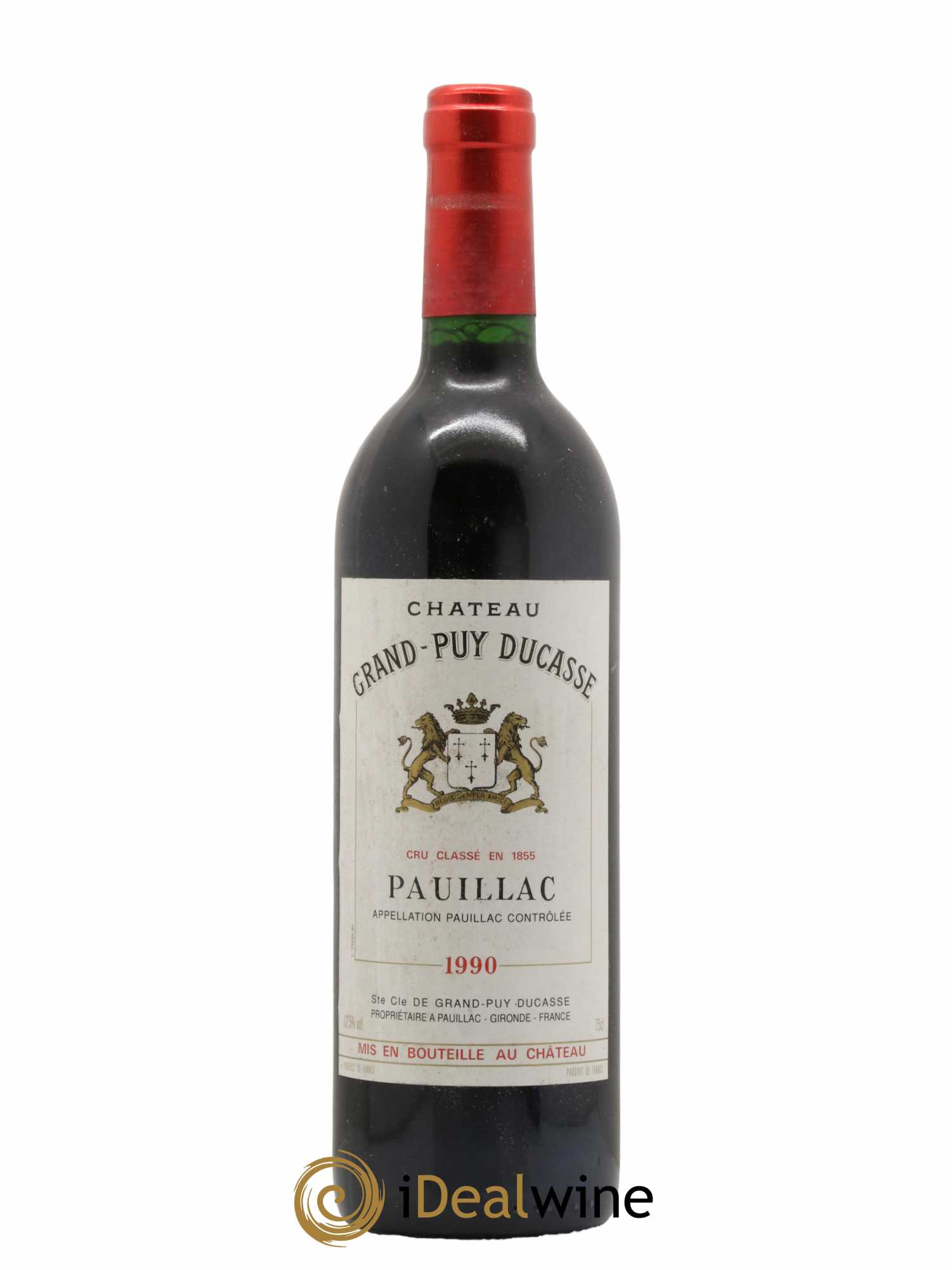 Château Grand Puy Ducasse 5ème Grand Cru Classé 1990 - Lot de 1 bouteille - 0