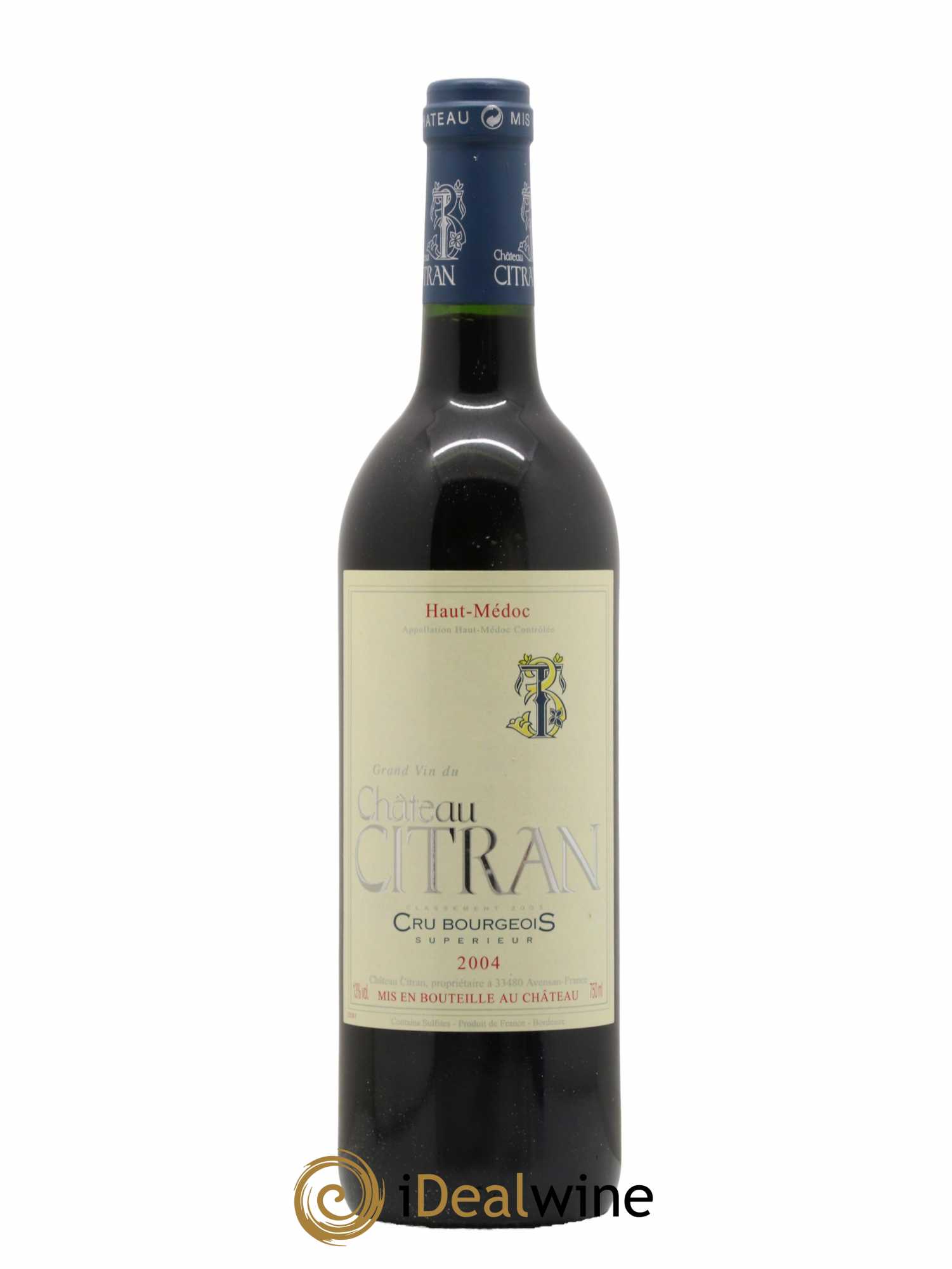 Château Citran Cru Bourgeois 2004 - Lot de 1 bouteille - 0