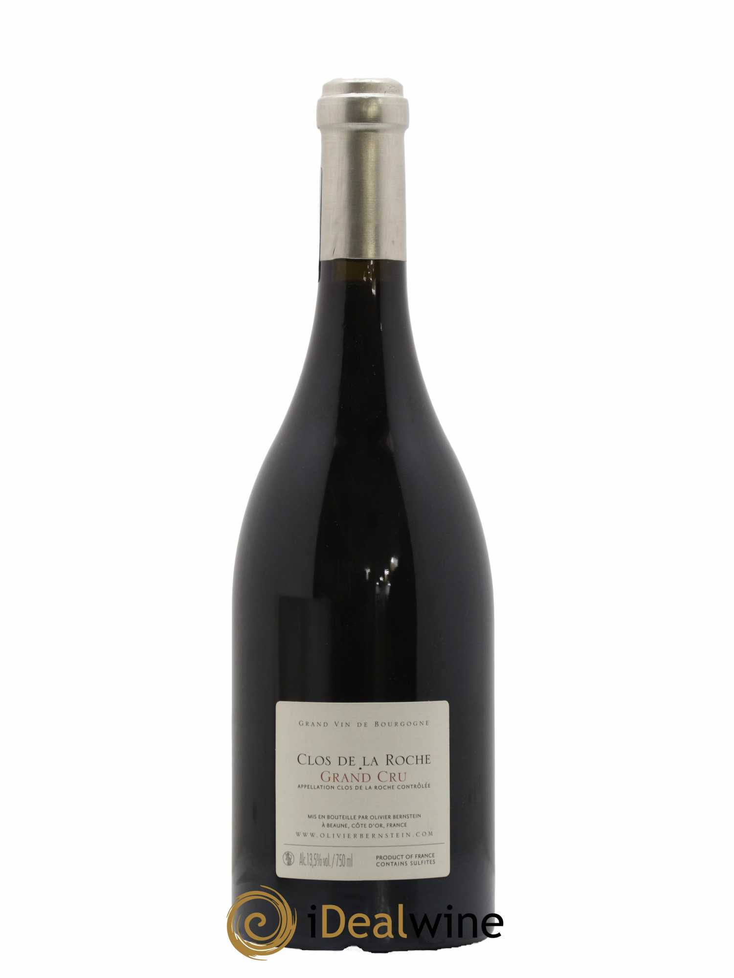 Clos de la Roche Grand Cru Olivier Bernstein 2015 - Lot de 1 bouteille - 1