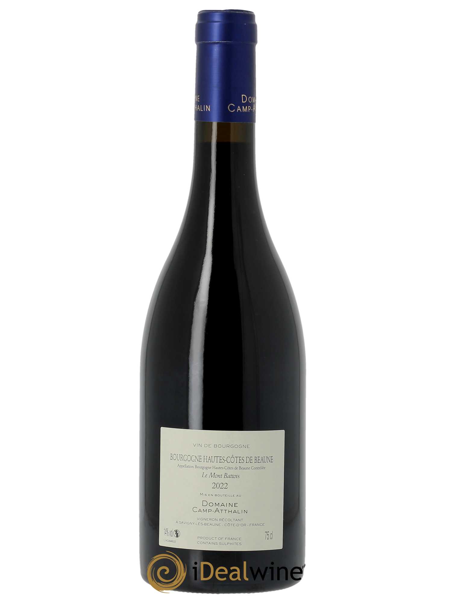 Hautes-Côtes de Beaune Le Mont Battois Camp-Atthalin (Domaine) 2022 - Lot of 1 bottle - 1