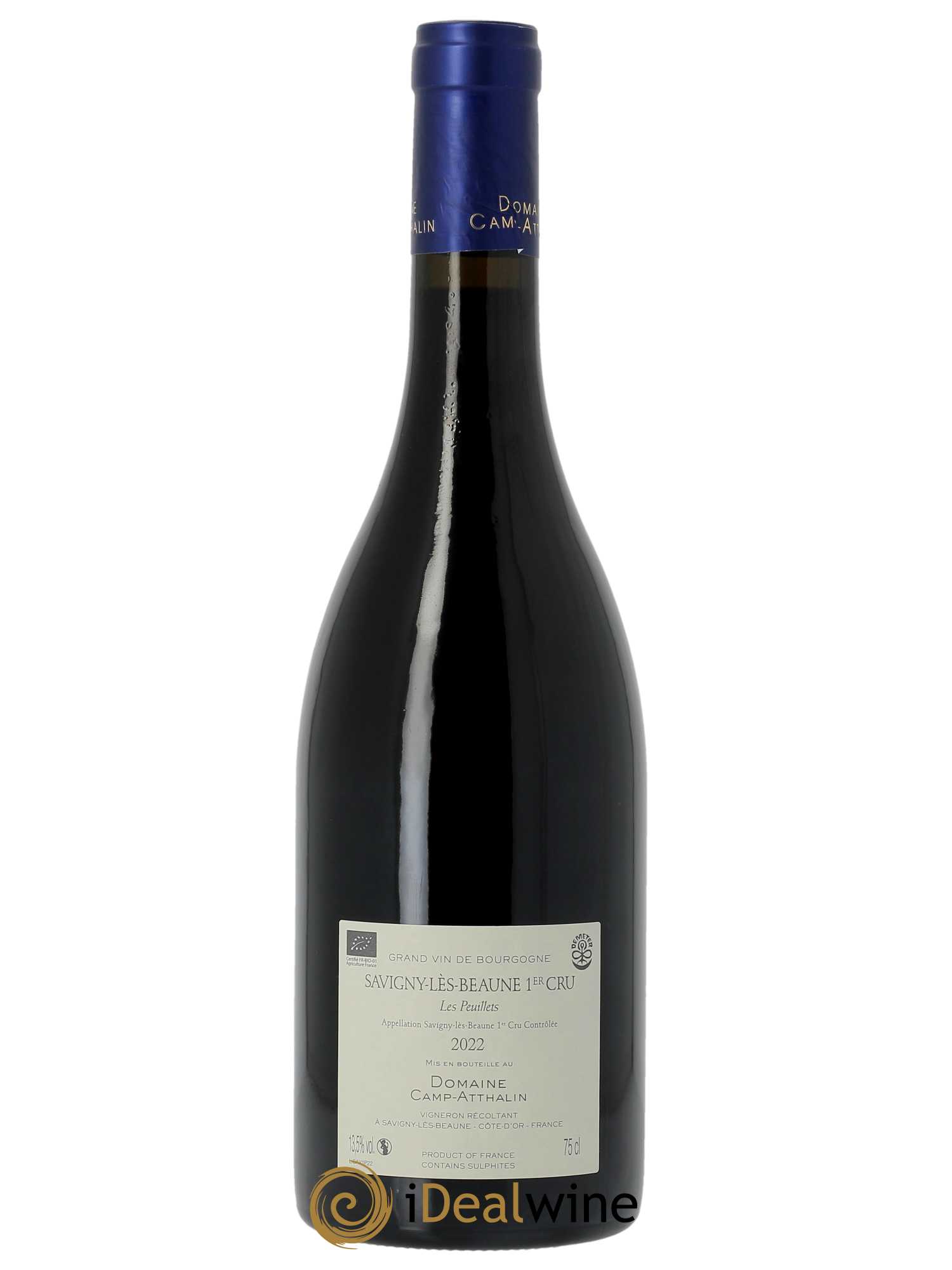 Savigny-lès-Beaune 1er Cru Les Peuillets Camp-Atthalin (Domaine) 2022 - Lot of 1 bottle - 1