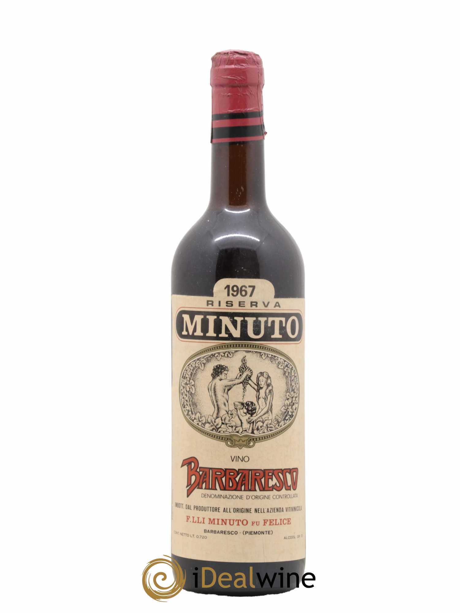 Barbaresco DOCG Riserva Fratelli Minuto 1967 - Lot de 1 bouteille - 0