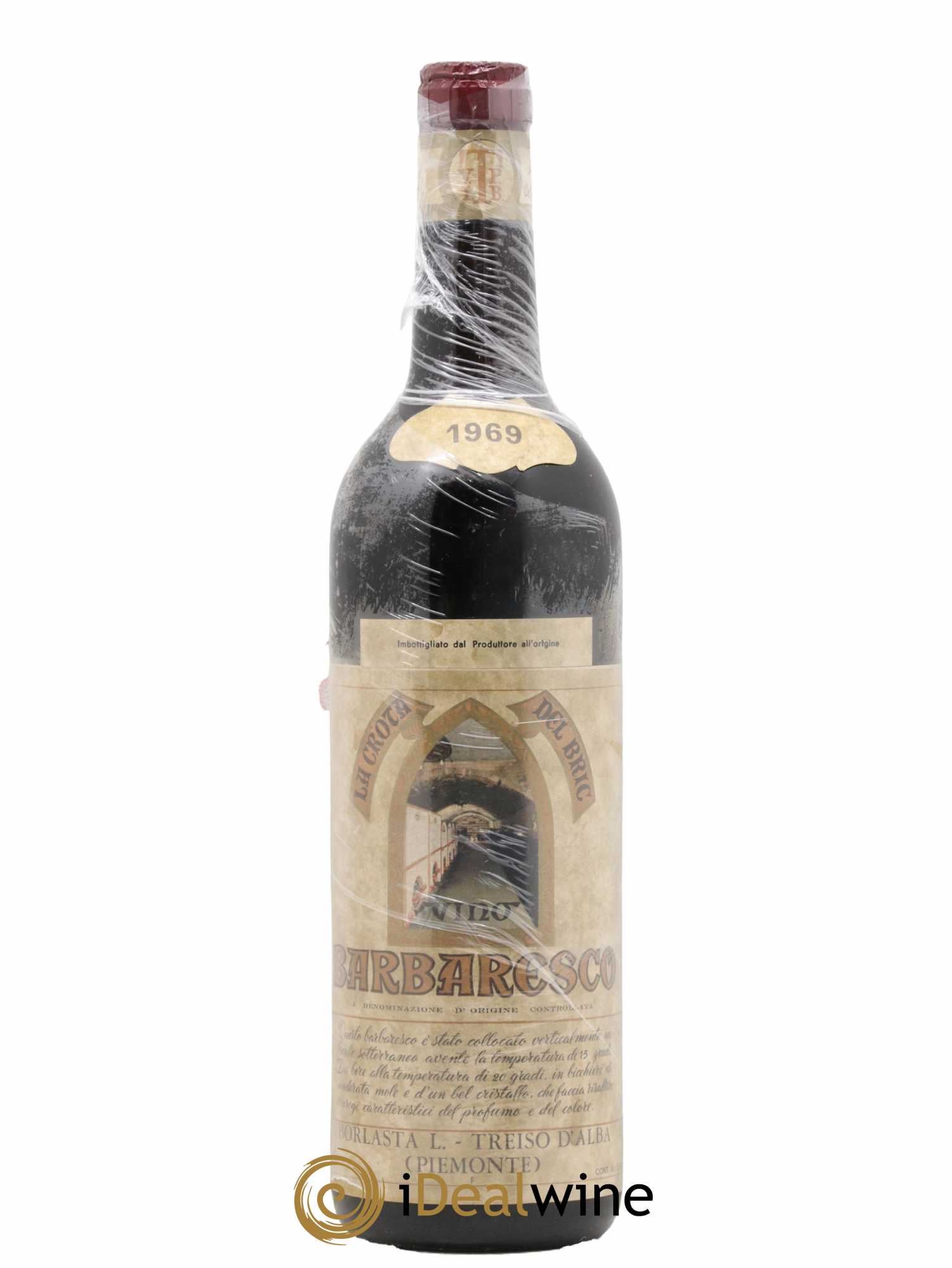 Barbaresco DOCG Borlasta 1969 - Lot de 1 bouteille - 0