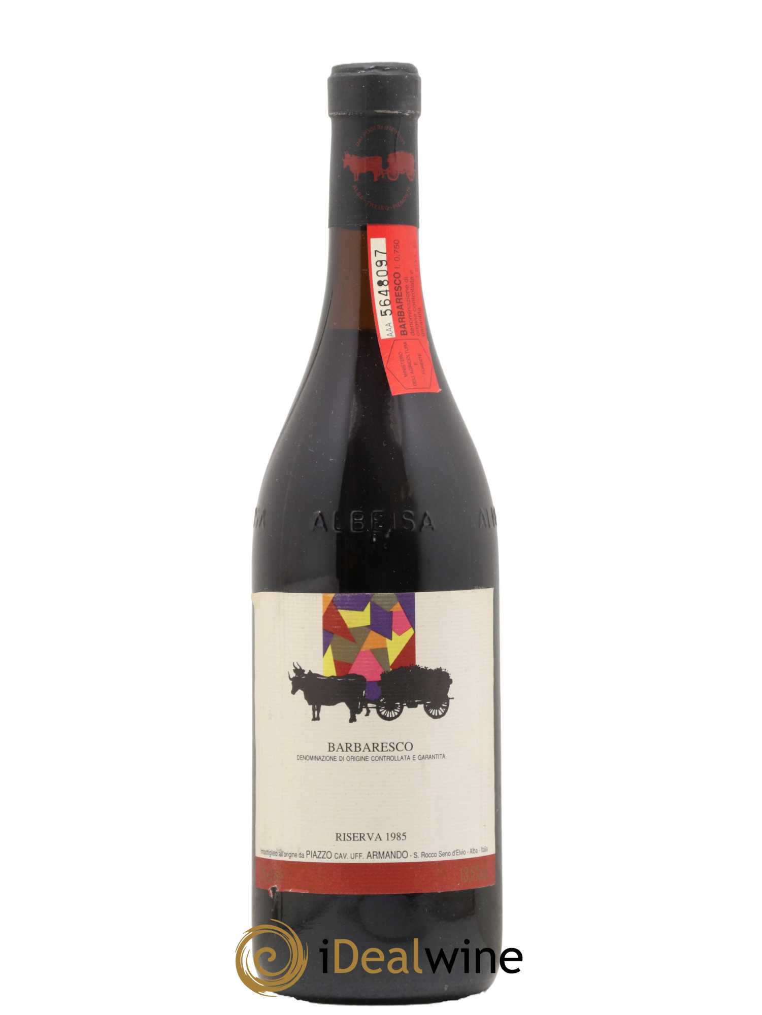 Barbaresco DOCG Riserva Piazzo Armando 1985 - Lot de 1 bouteille - 0