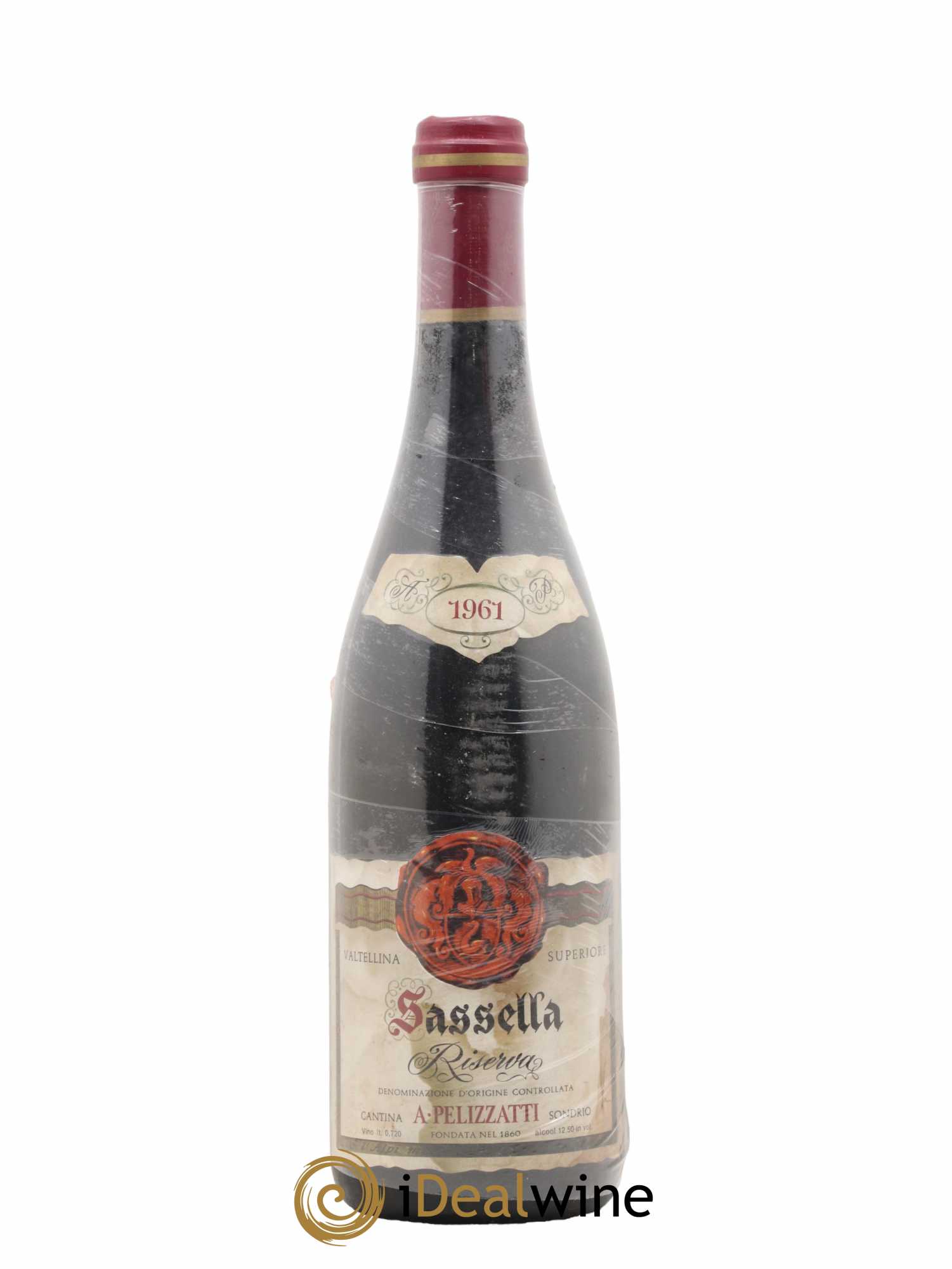 Italie Sassella Riserva Pelizzatti 1961 - Lotto di 1 bottiglia - 0