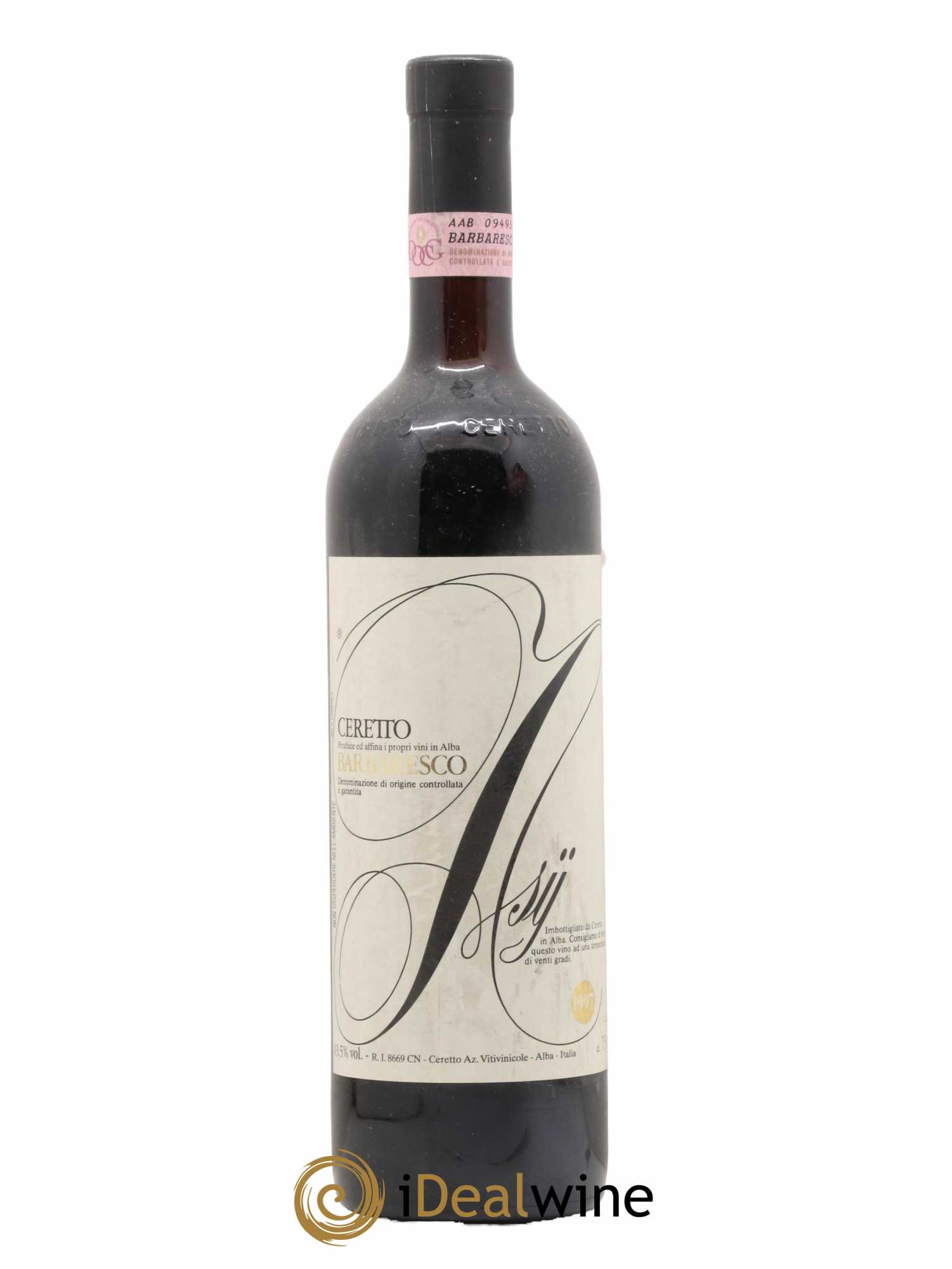Barbaresco DOCG Ceretto 1997 - Lot de 1 bouteille - 0