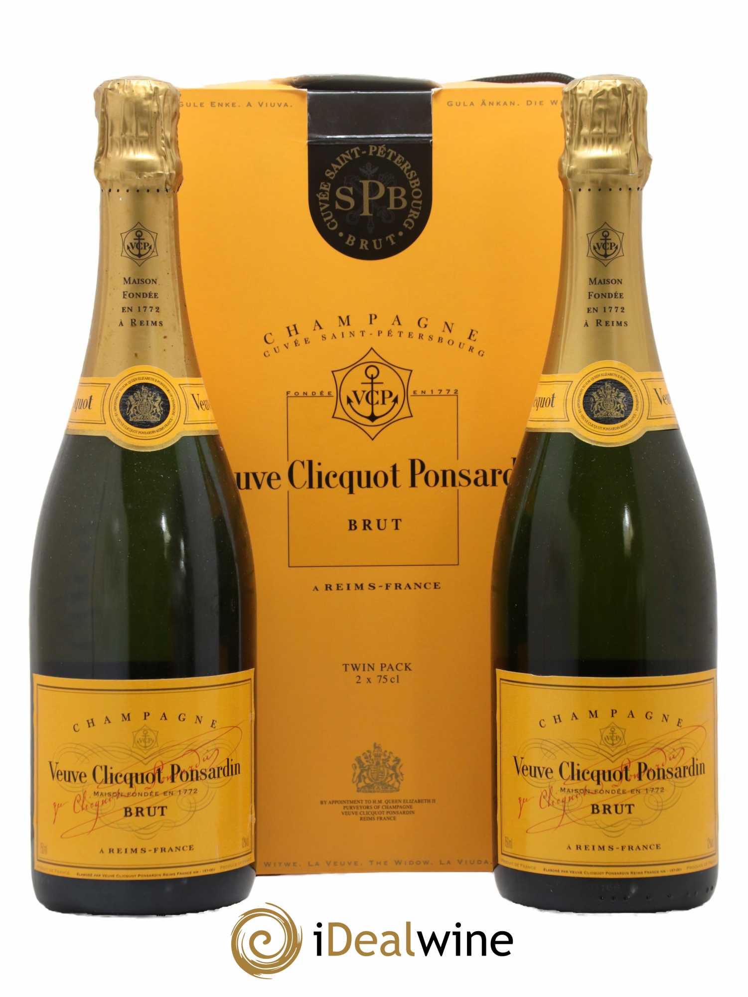 Carte Jaune Brut Veuve Clicquot - Lot de 2 bouteilles - 0