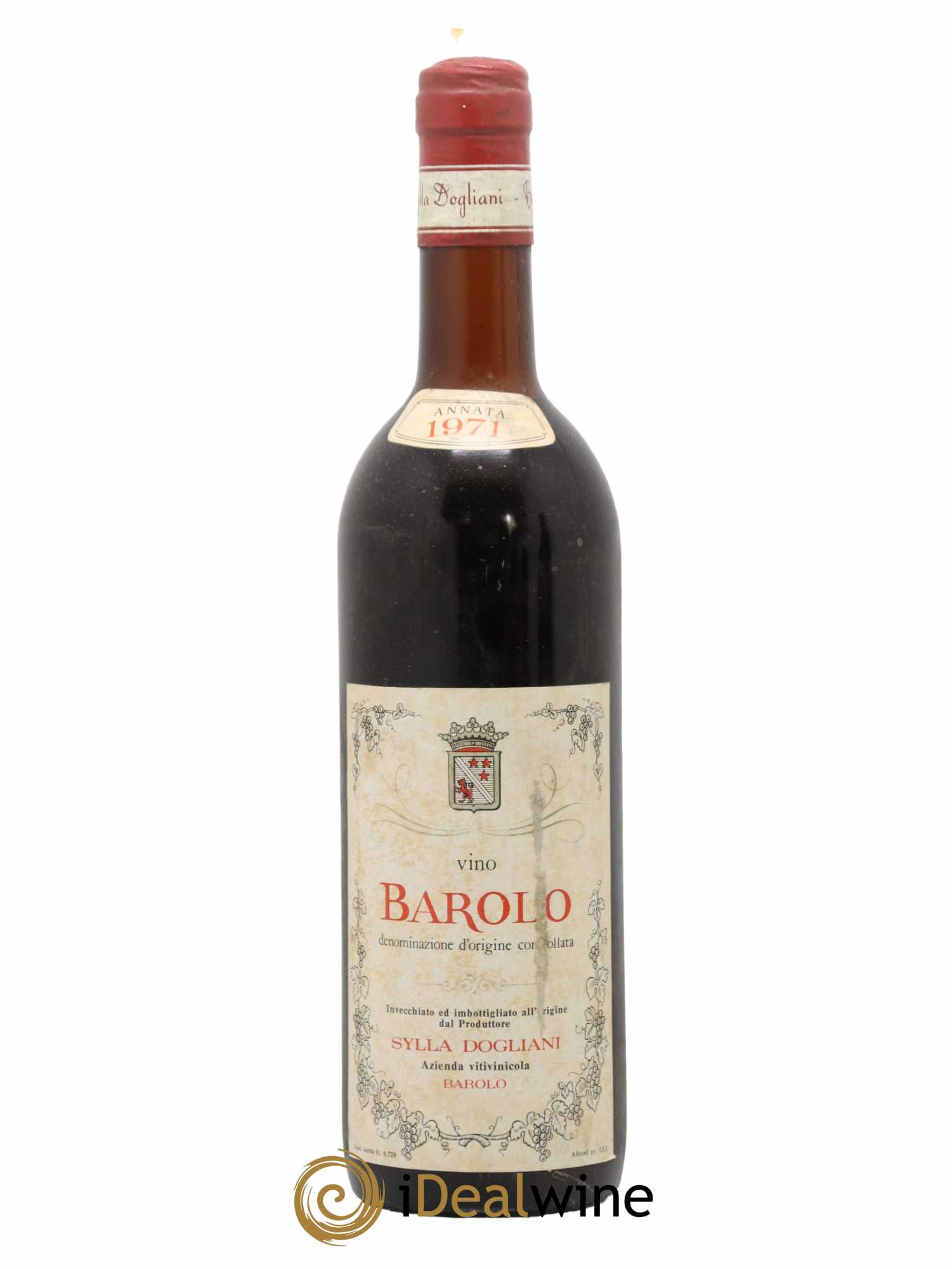 Barolo Sylla Dogliani 1971 - Lot de 1 bouteille - 0