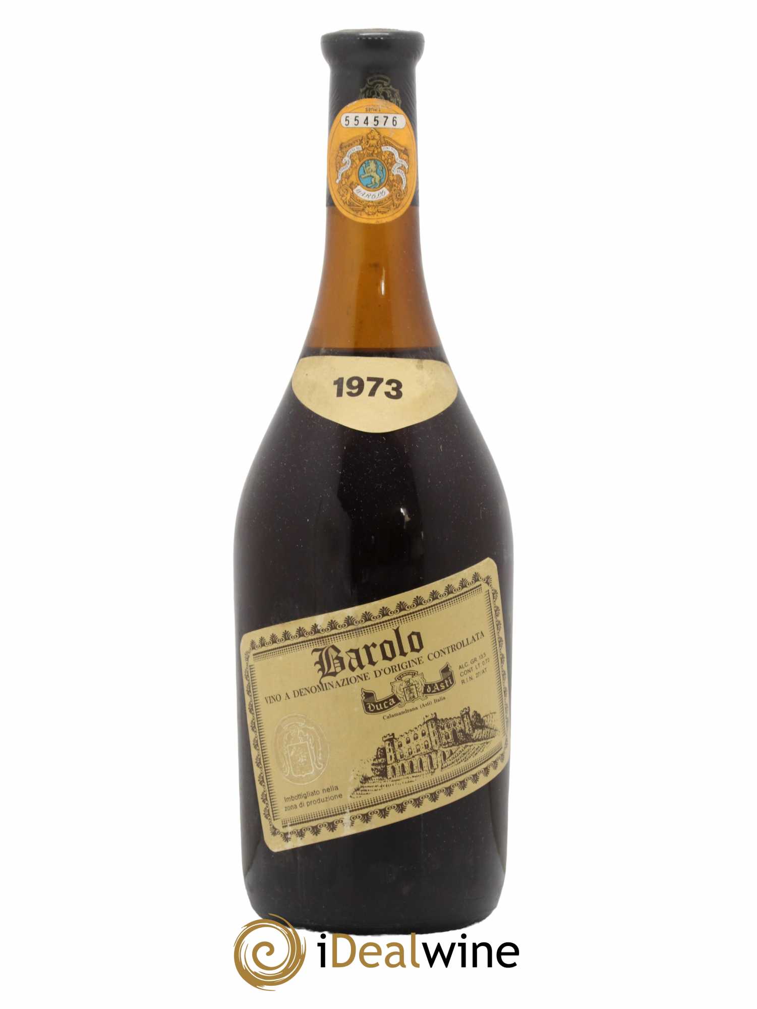 Barolo Duca d'Asti 1973 - Lot de 1 bouteille - 0