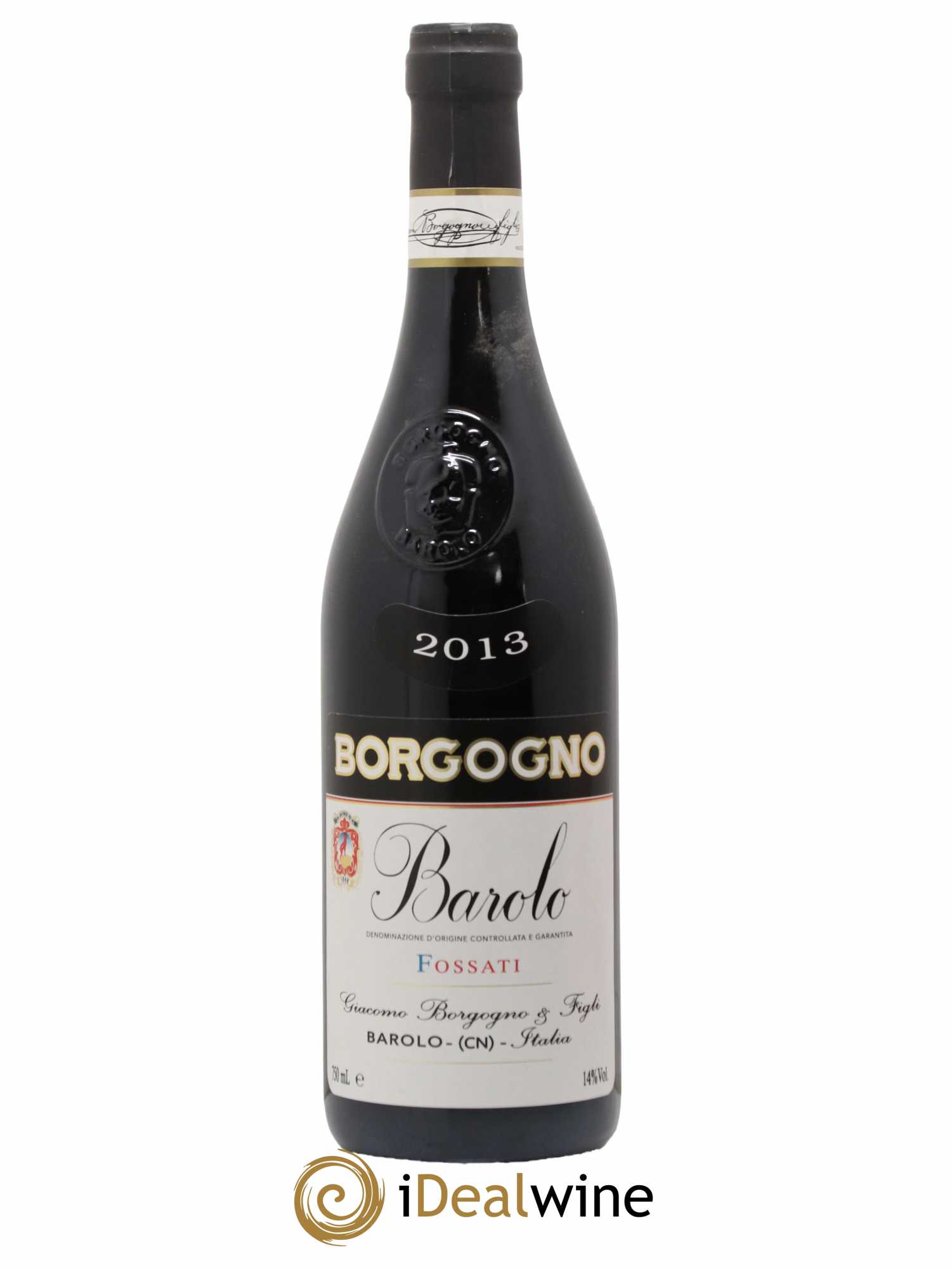 Barolo Fossati Giacomo Borgogno 2013 - Lot de 1 bouteille - 0