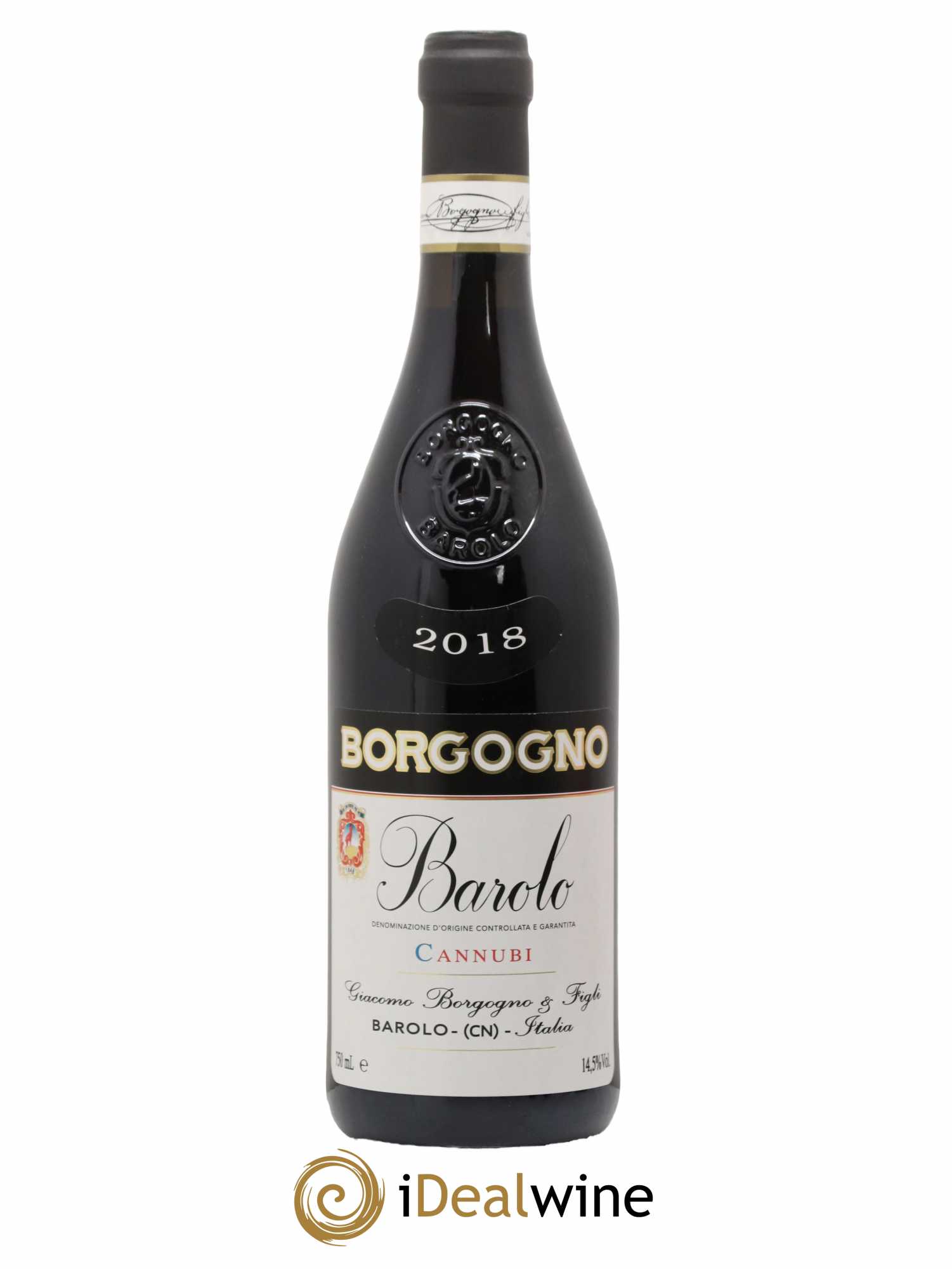 Barolo Cannubi Giacomo Borgogno 2018 - Lot de 1 bouteille - 0