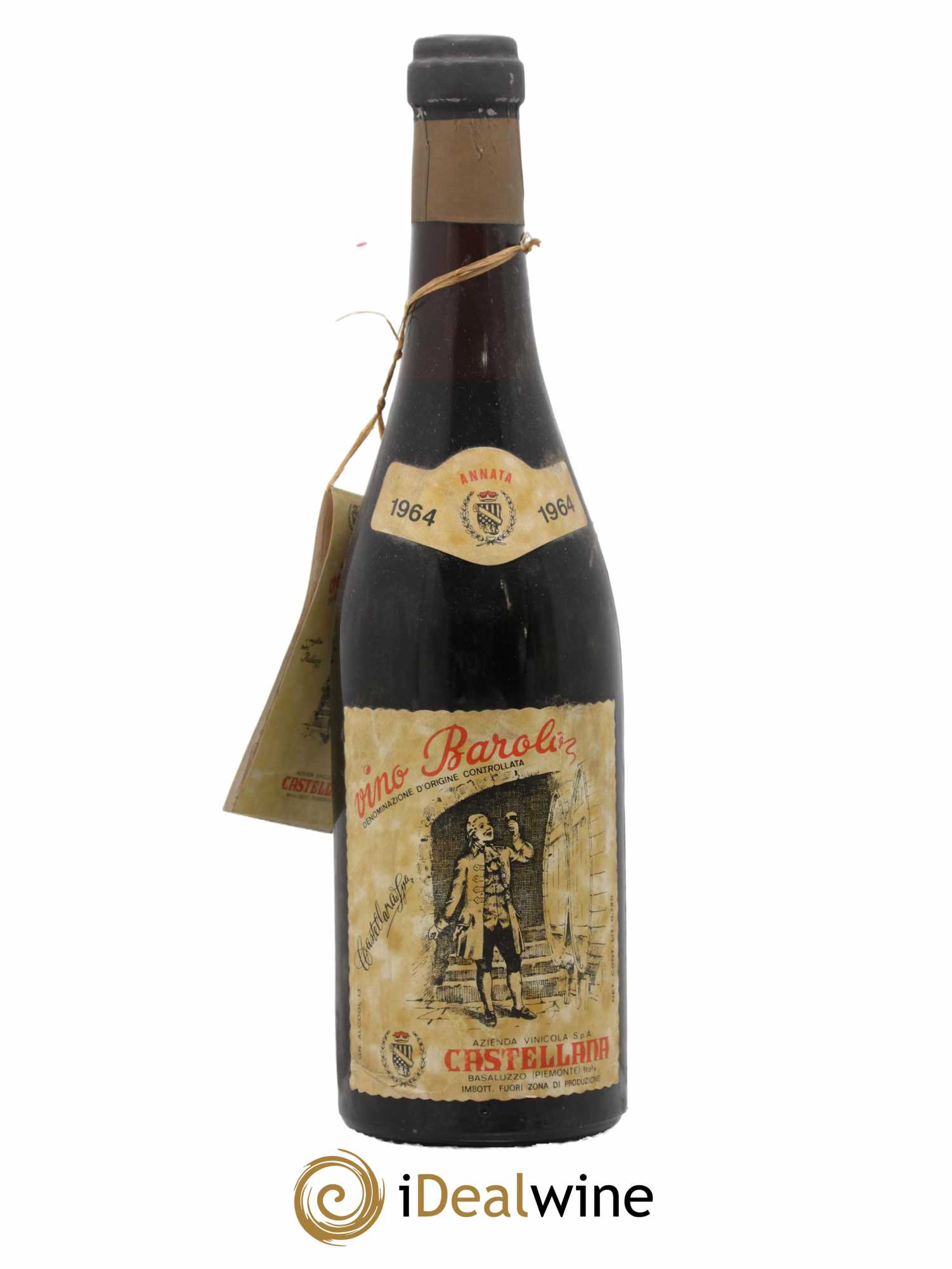 Barolo La Castellana 1964 - Lot de 1 bouteille - 0