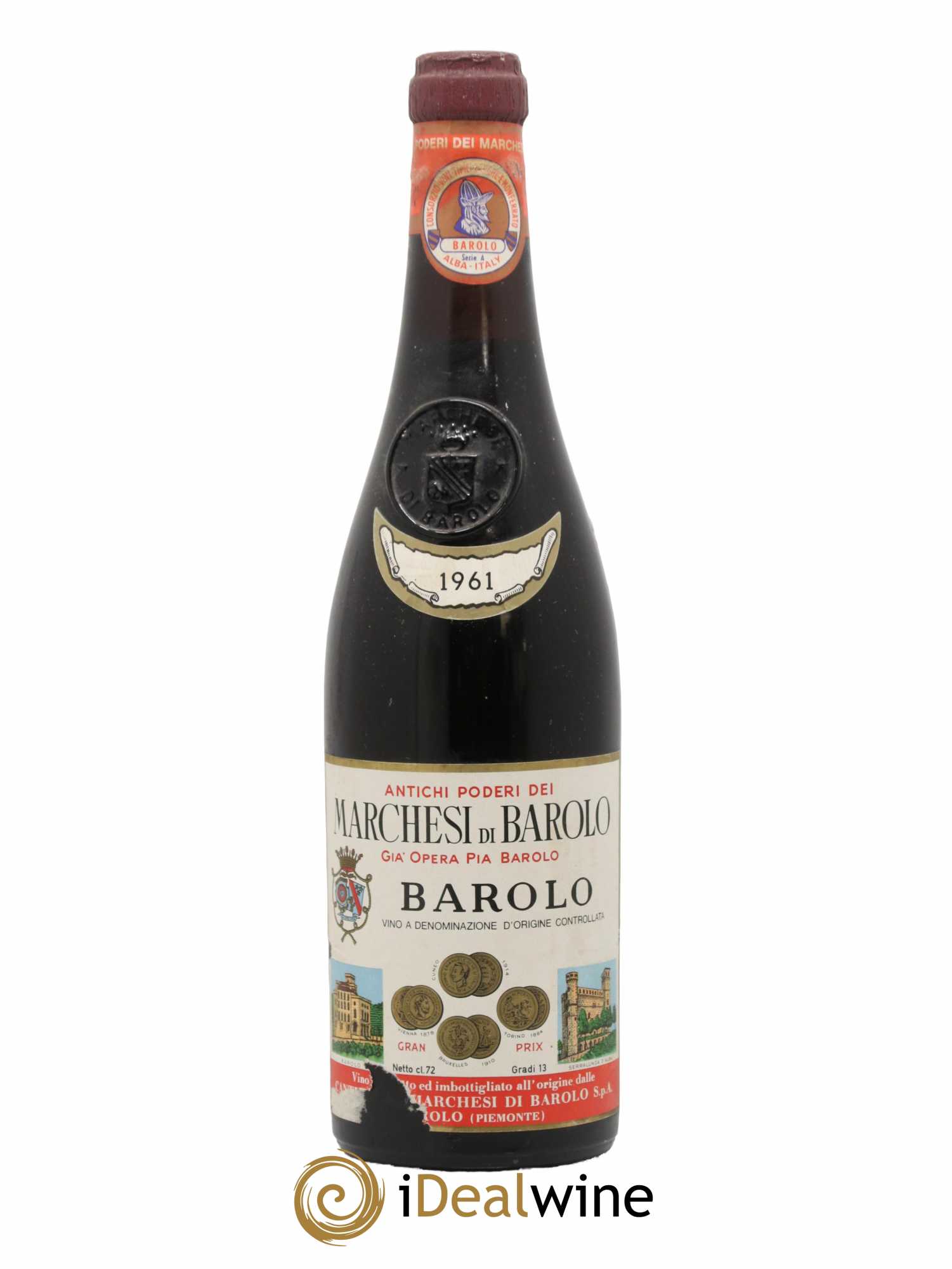 Barolo 1961 - Posten von 1 Flasche - 0