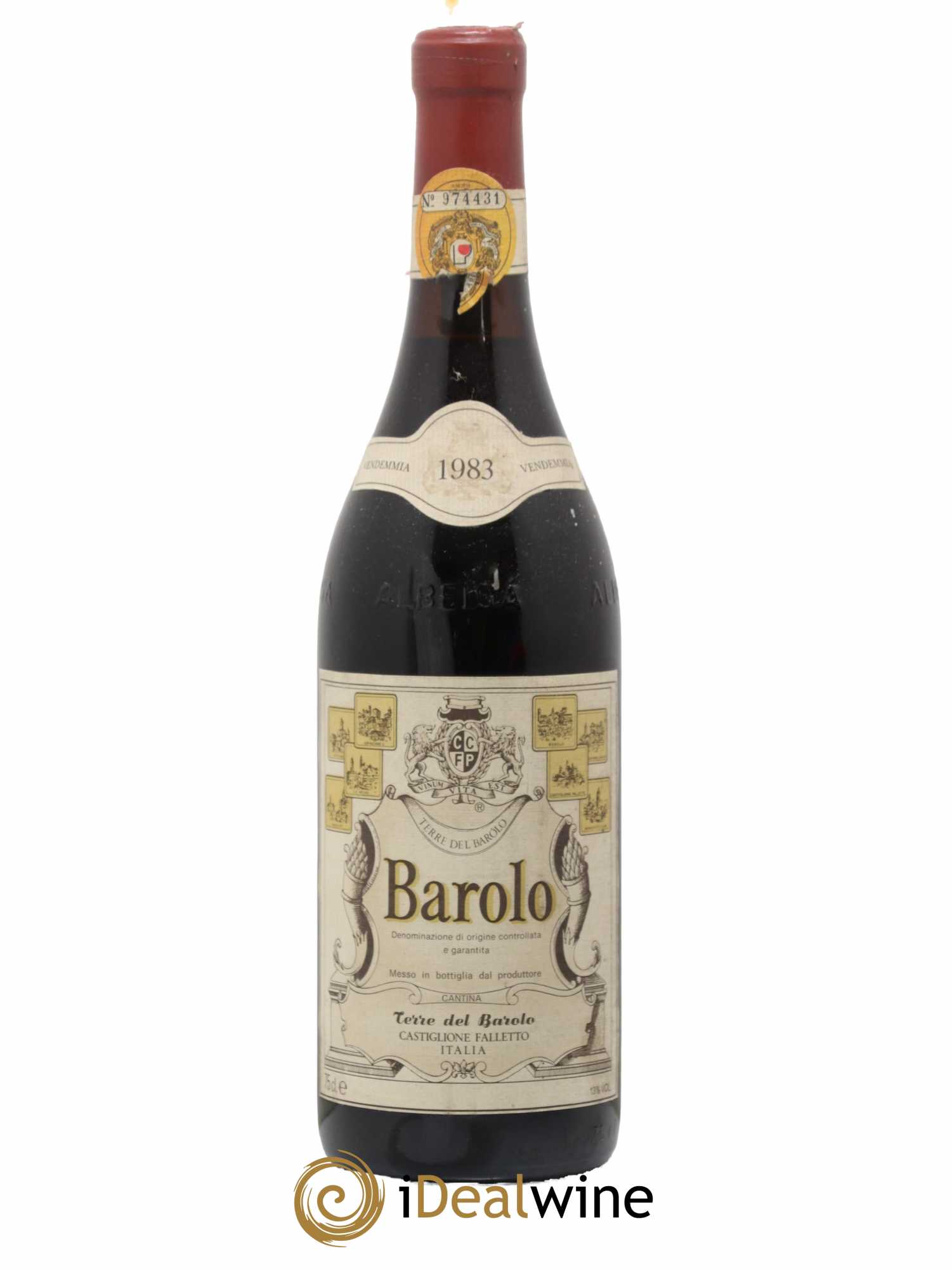 Barolo Terre del Barolo 1983 - Lot de 1 bouteille - 0