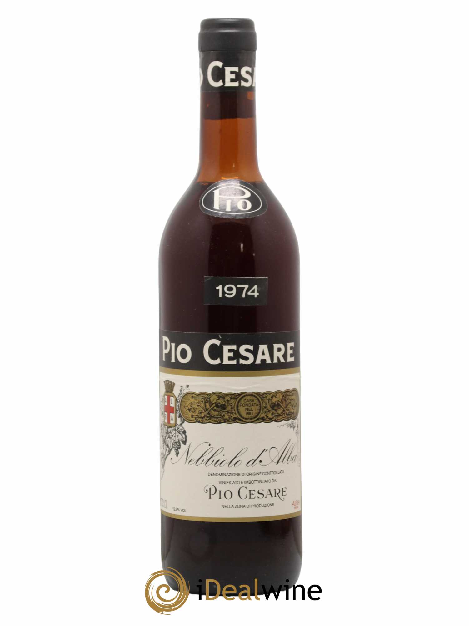 Italie Nebbiolo d'Alba Pio Cesare 1974 - Lot de 1 bouteille - 0