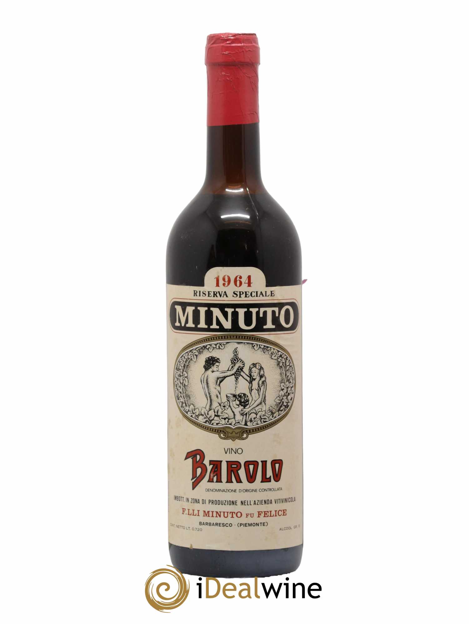 Barolo Riserva Speciale Fratelli Minuto 1964 - Posten von 1 Flasche - 0